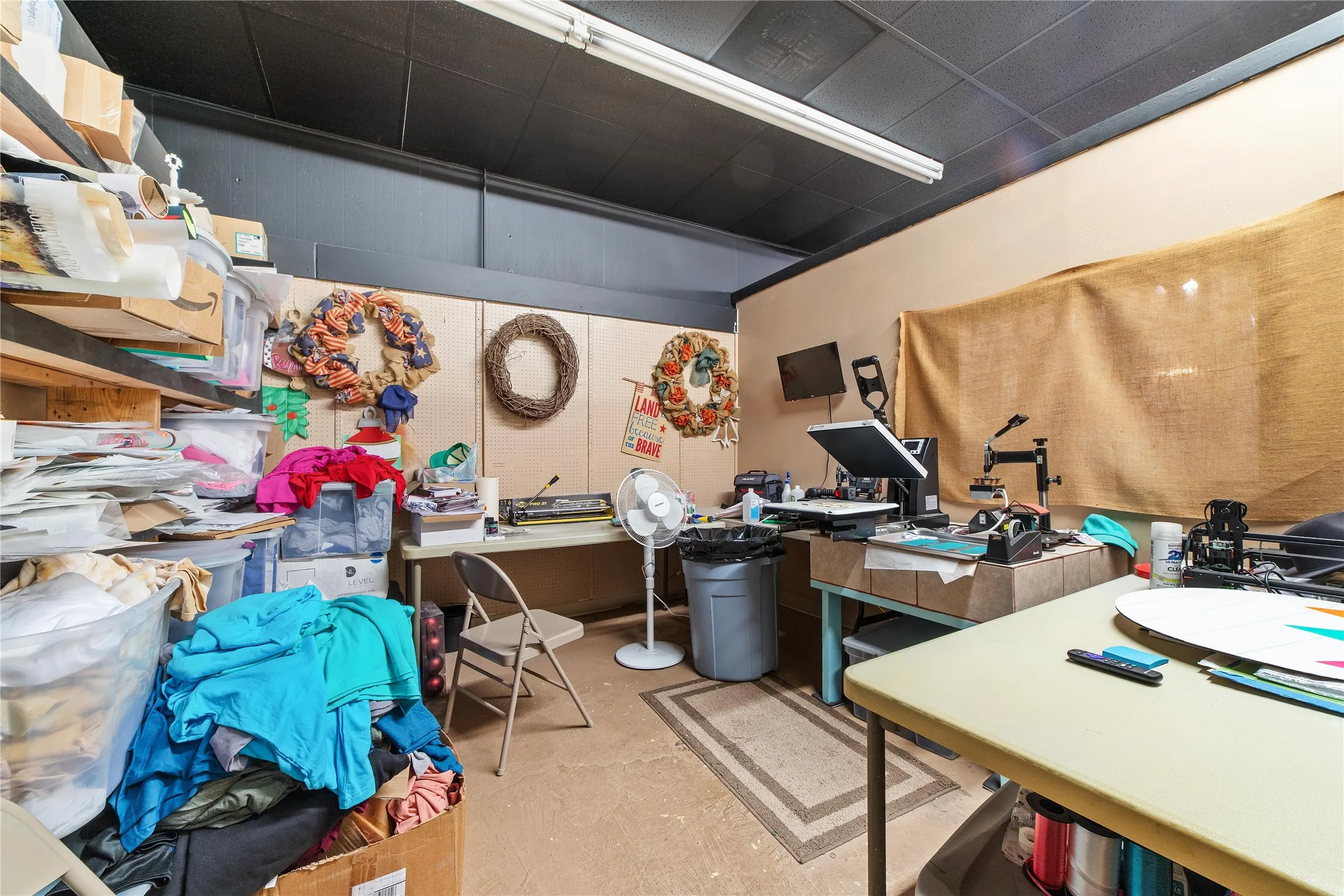 Current back work room