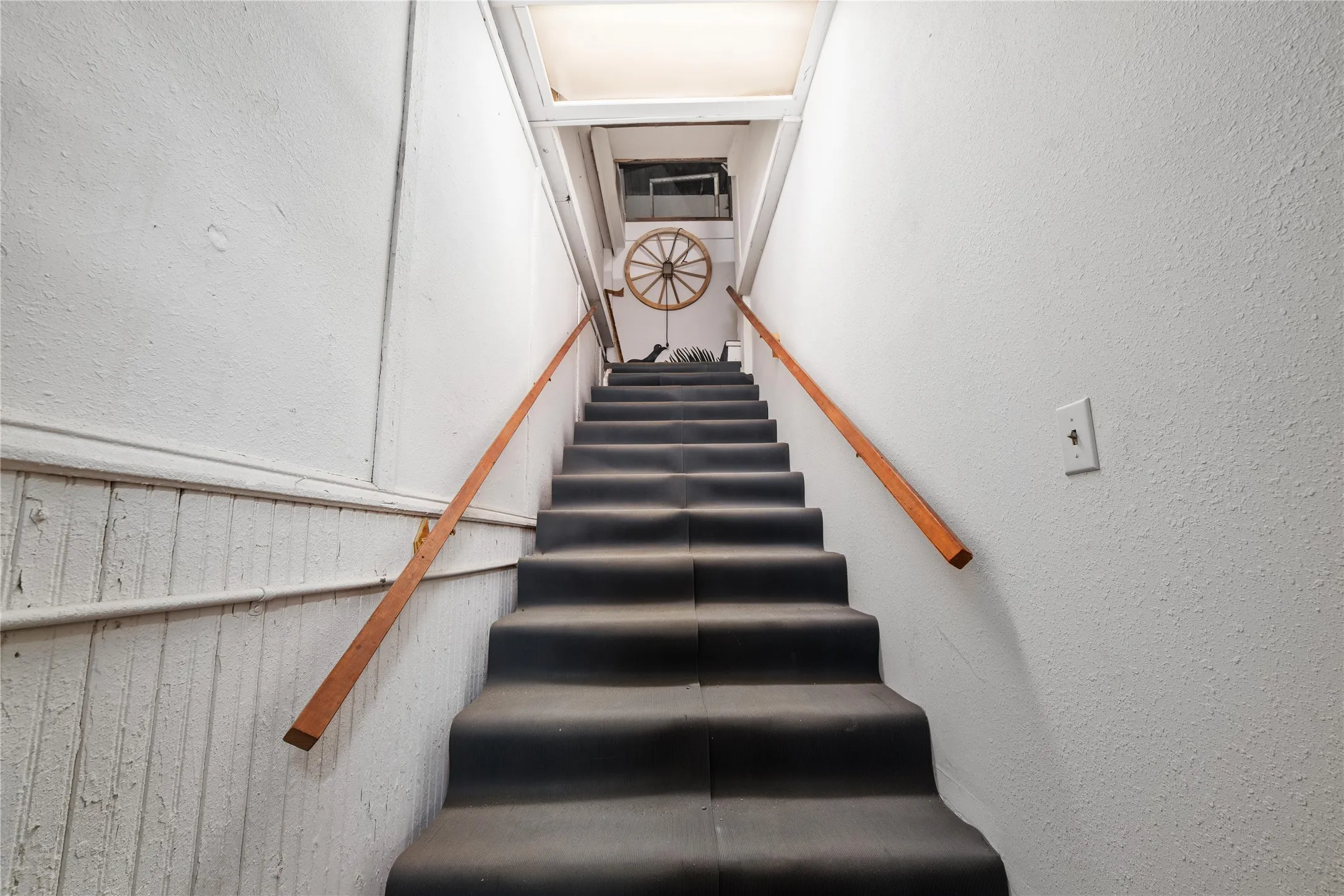 Stairs going to Hotel
