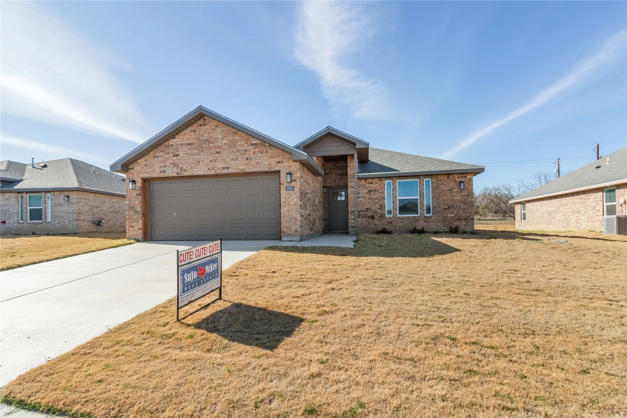 Single Family Residence For Sale in Coleman County , 808 Bella Boulevard, Coleman, Texas 76834, 4 Bedroom, 2 Bathroom, 2 Garage spaces, 1,750 Sqft, built in 2025, New Construction - Complete, mls#20829238, Real Estate Agent in Coleman, Homes For Sale in Coleman county, Homes For Sale in Coleman, Realtor in Coleman Texas, Real Estate Brokerage Independent Realty Texas, Luminita Cordes Realtor