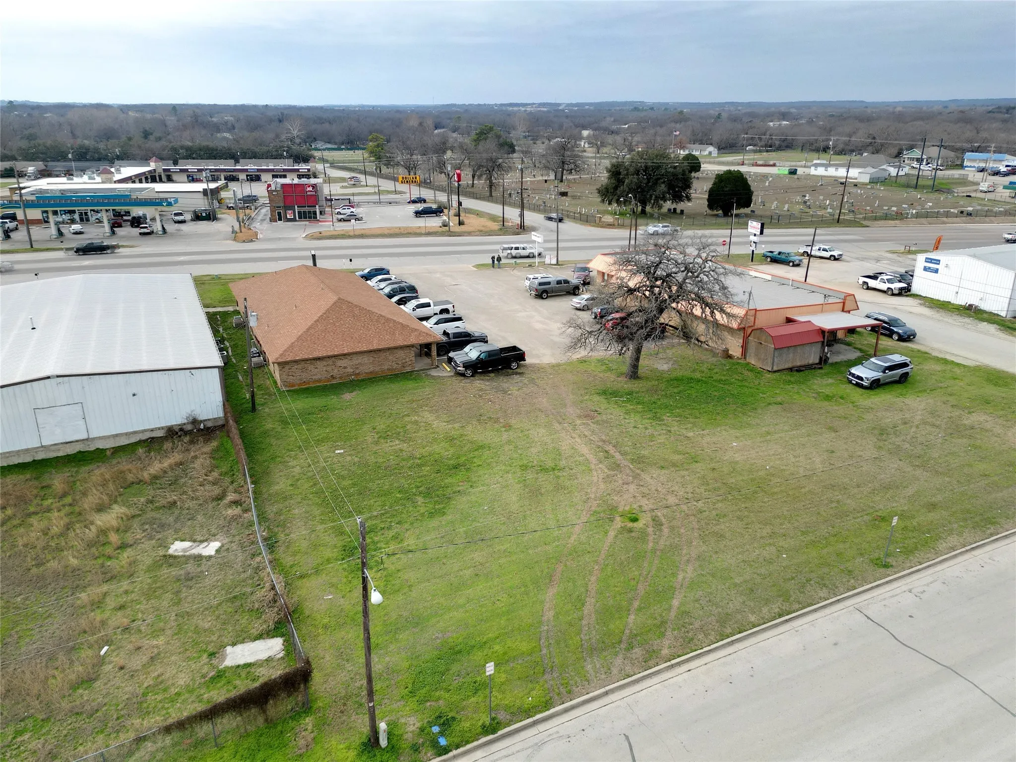 Drone / aerial view
