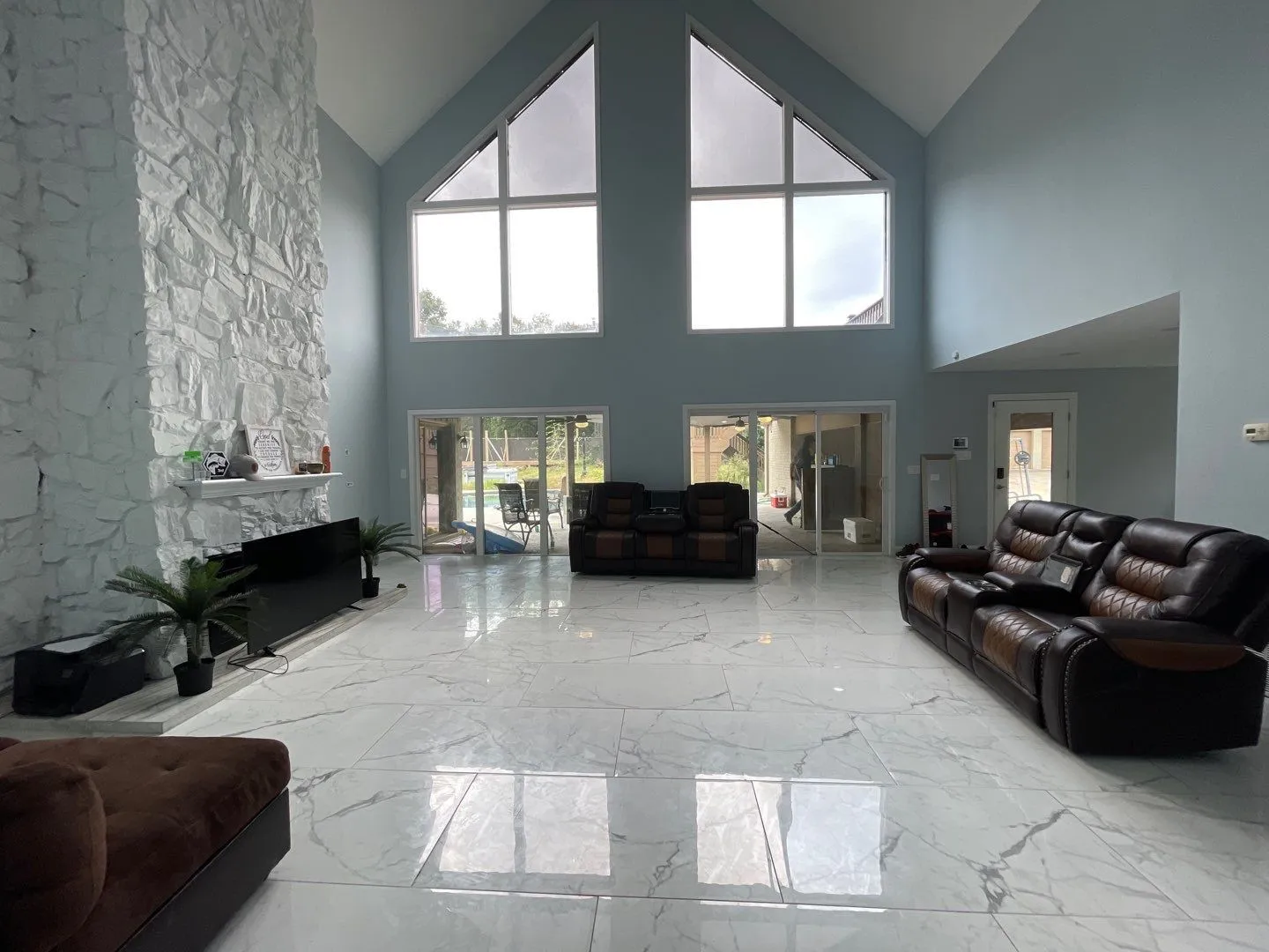View of living room