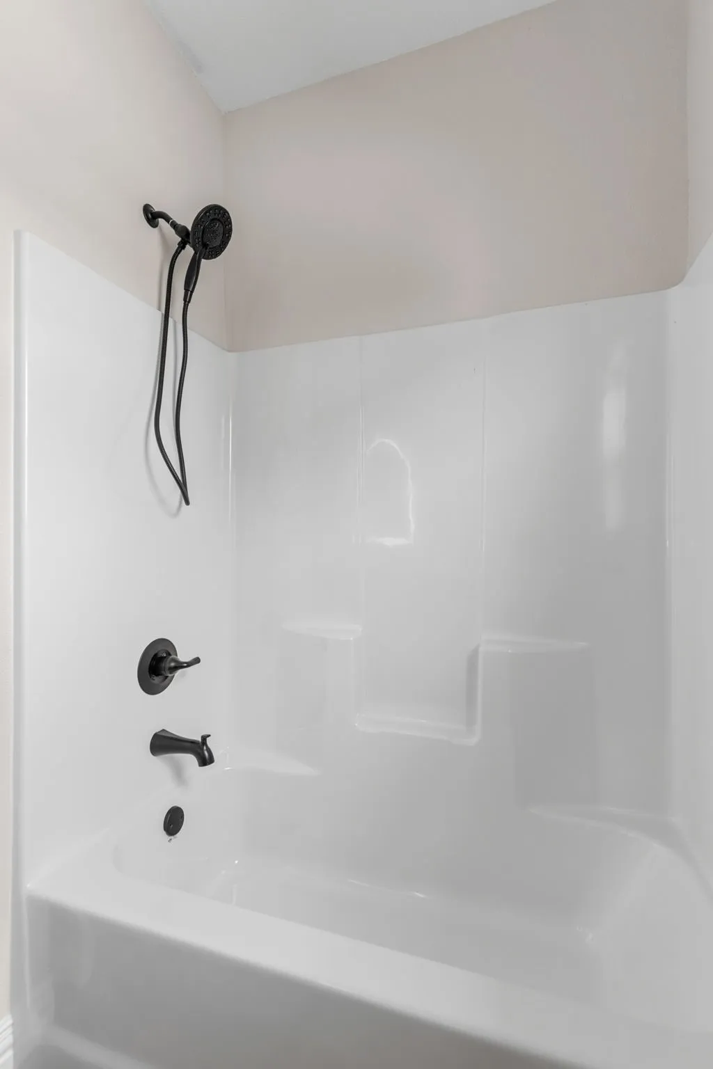 Bathroom with shower / tub combination