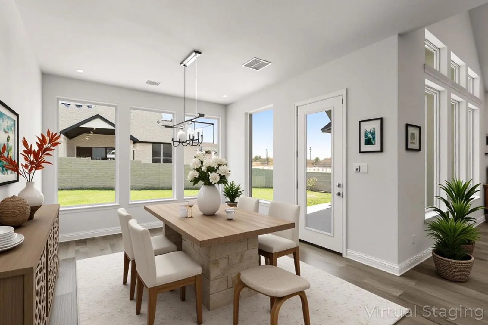 3208 Patterson Ct - Dining Virtually Staged