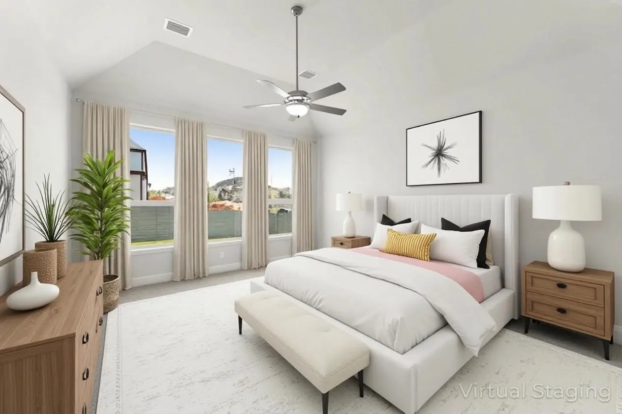 3208 Patterson Ct - Primary Bedroom Virtually Staged