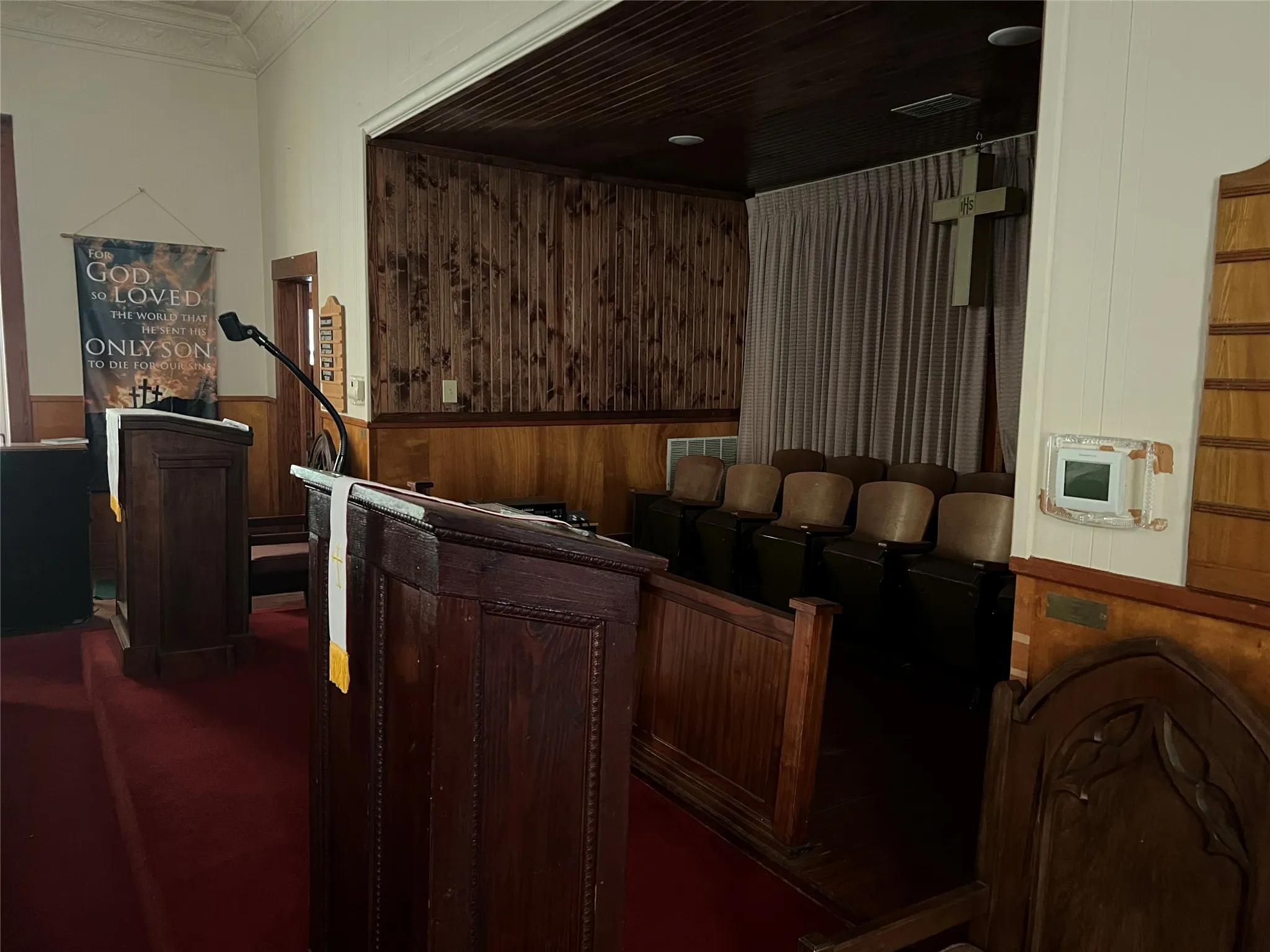 Pulpit and Choir Loft