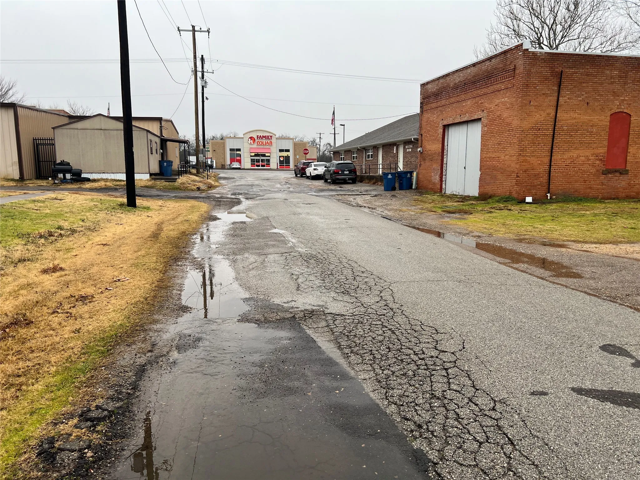 Side street view on Depot Street