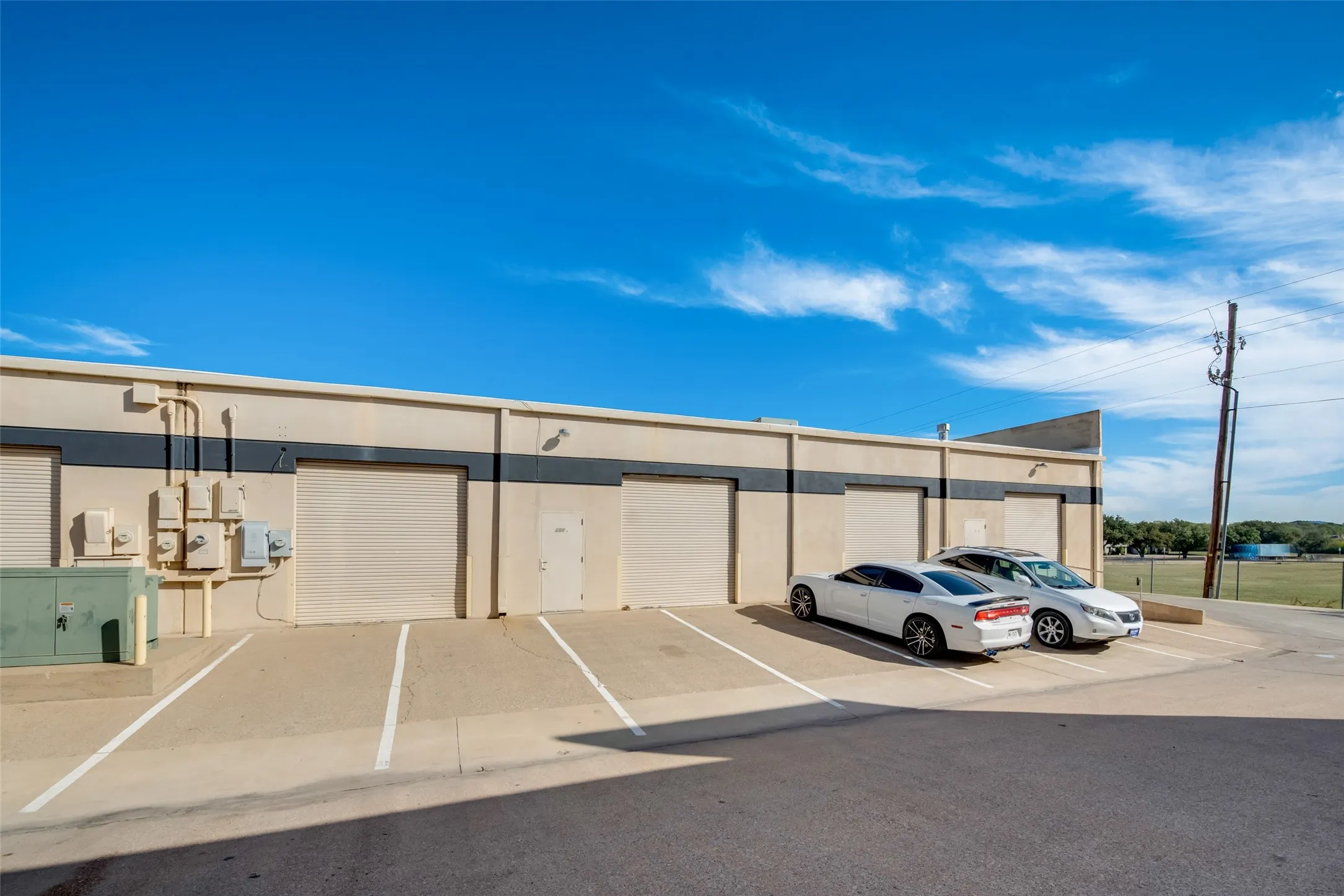 View of car parking