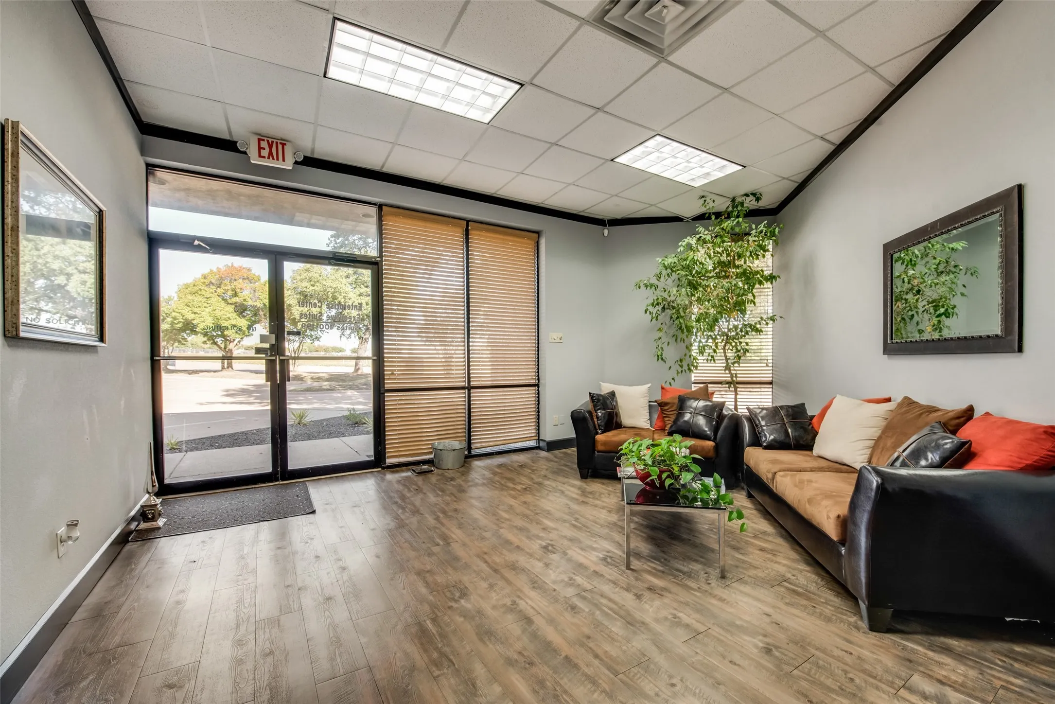 View of building lobby
