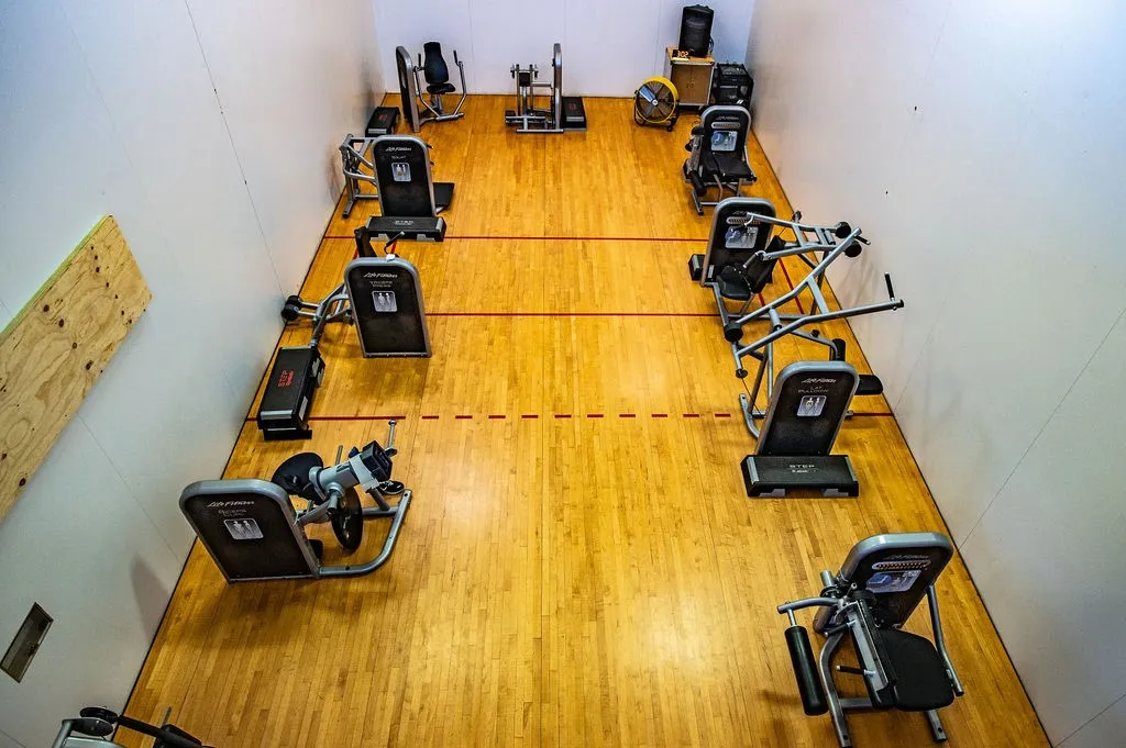 View of workout area