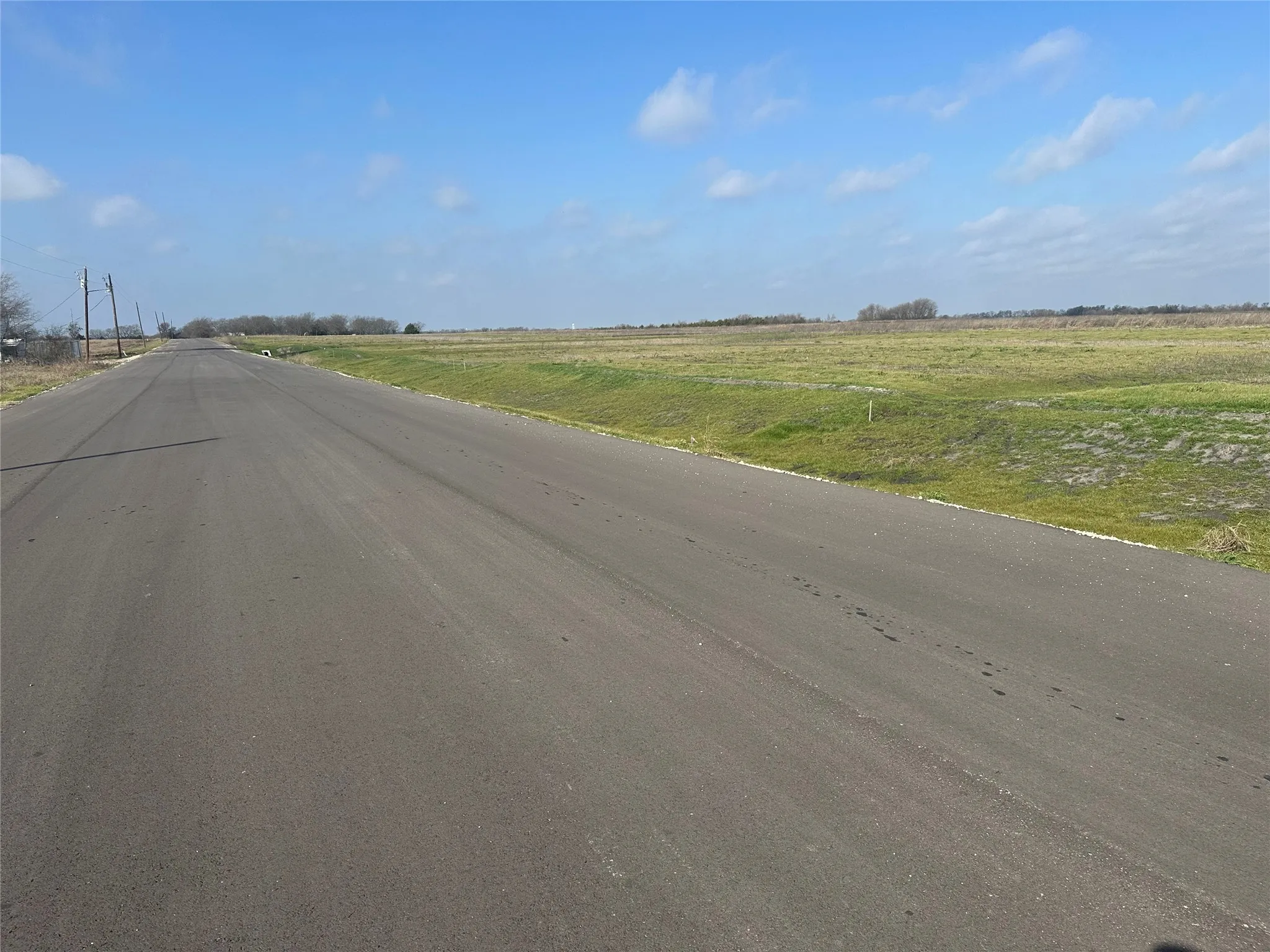 View of street with a rural view