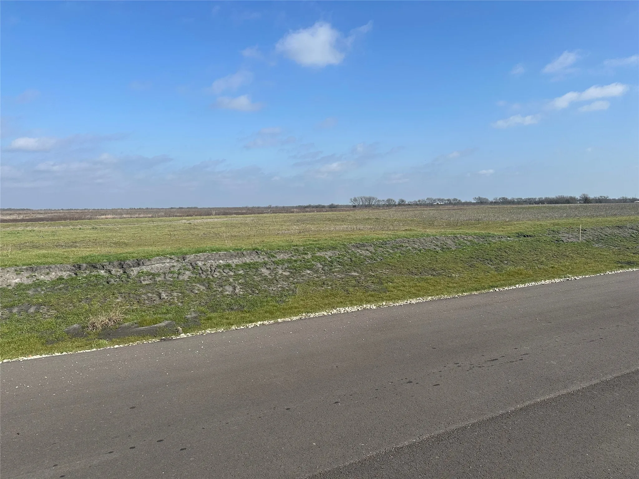 View of road with a rural view