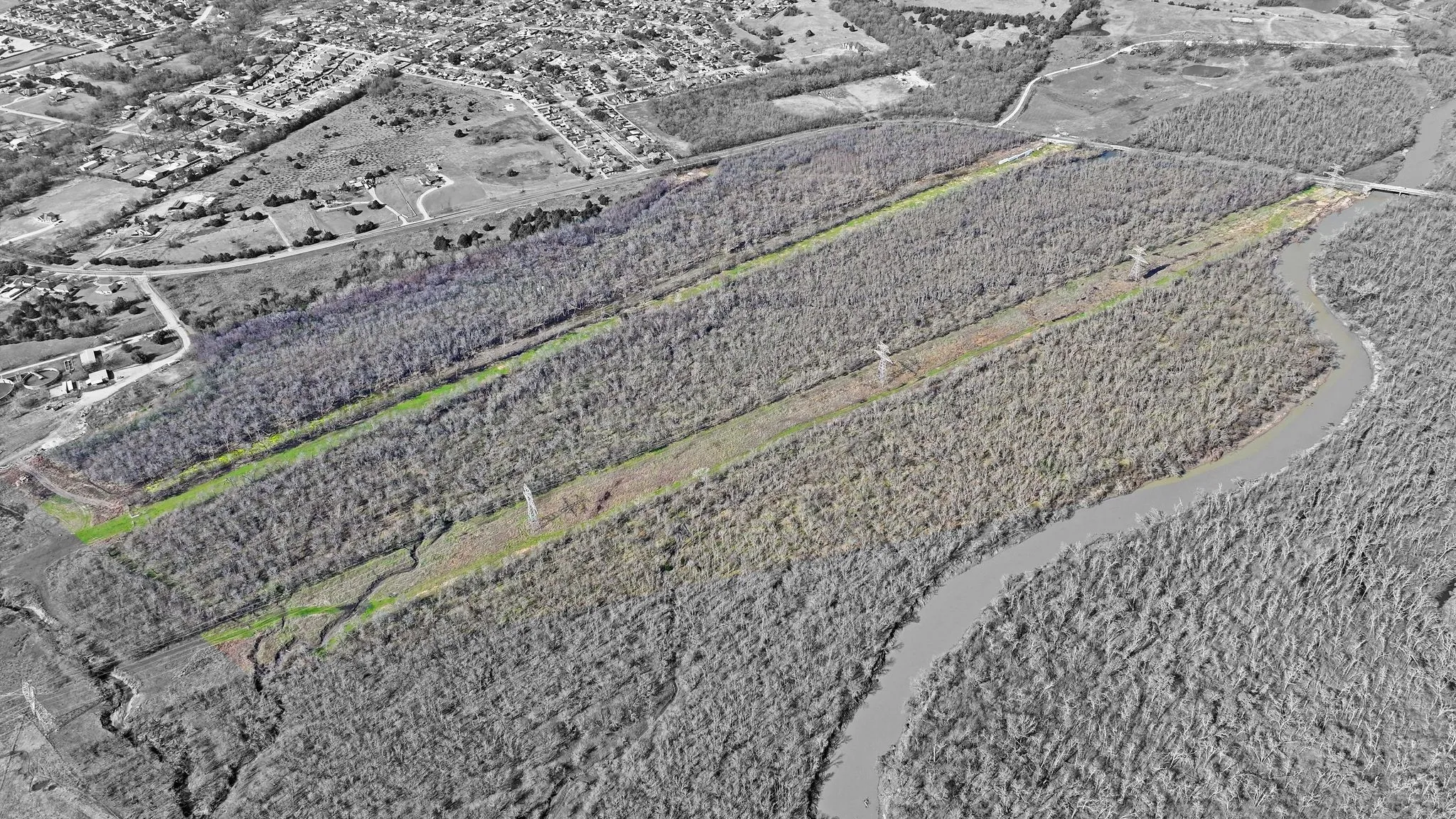 Drone / aerial view