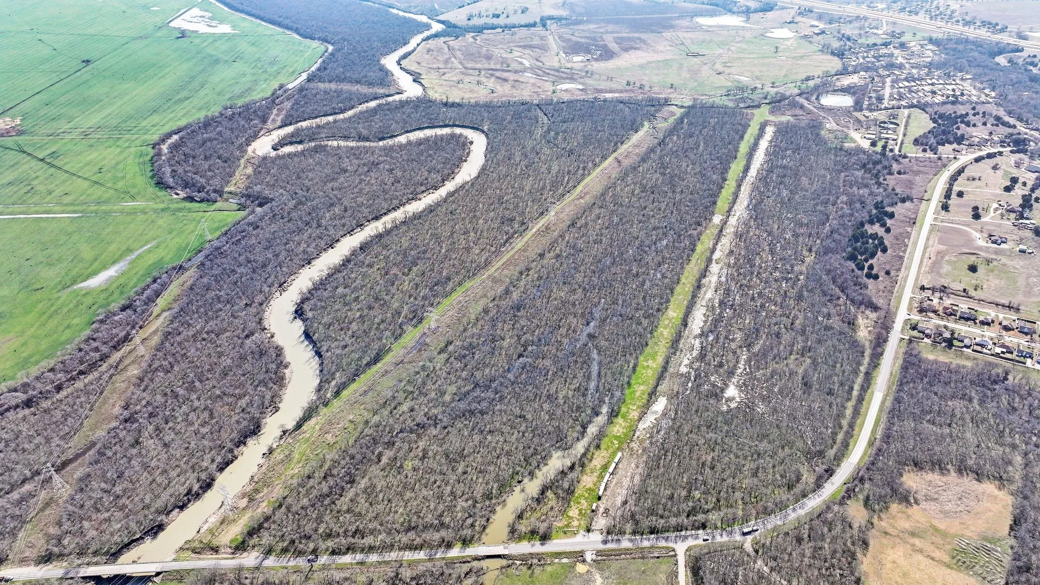 Drone / aerial view