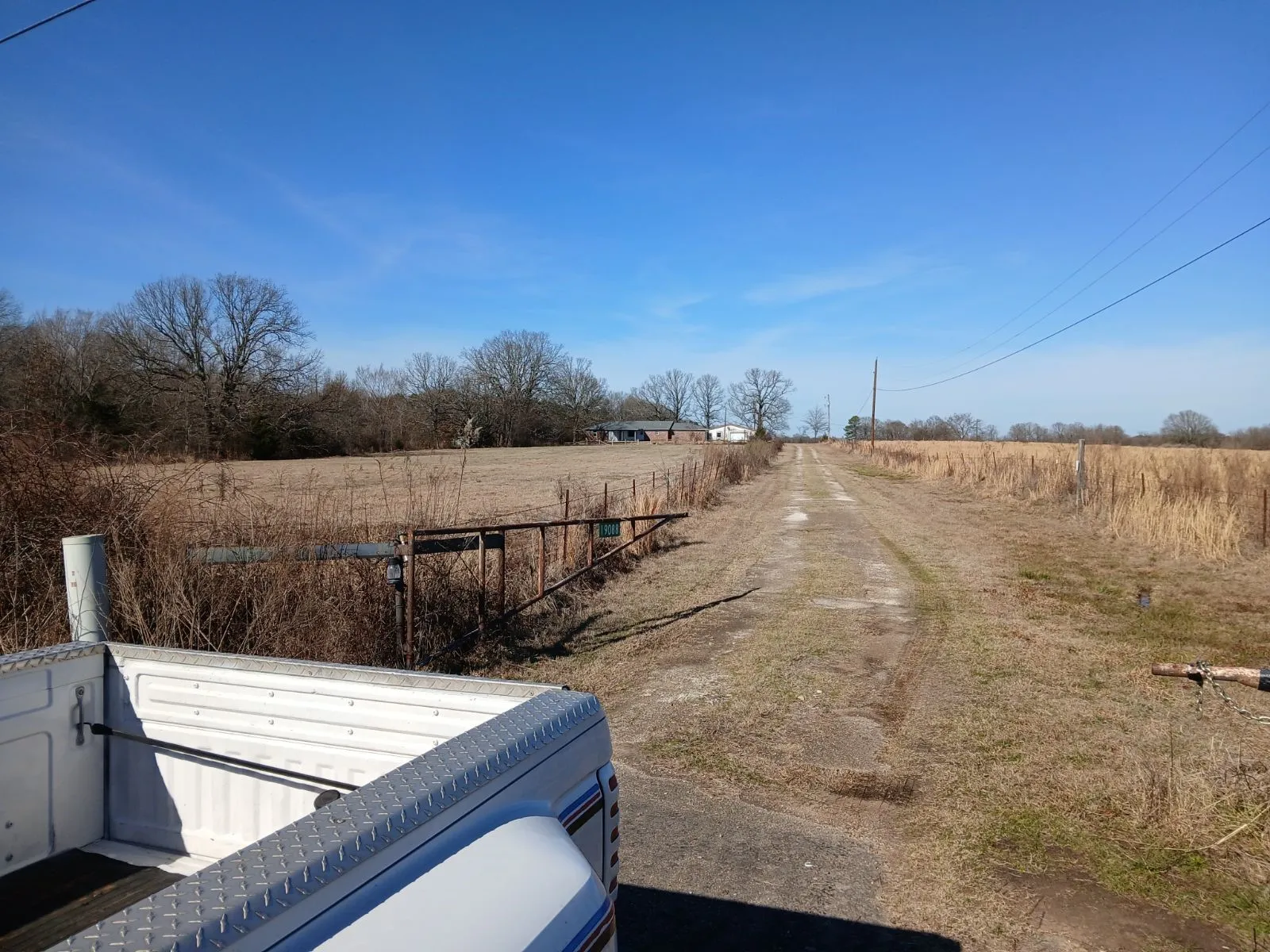 View of street with a rural view