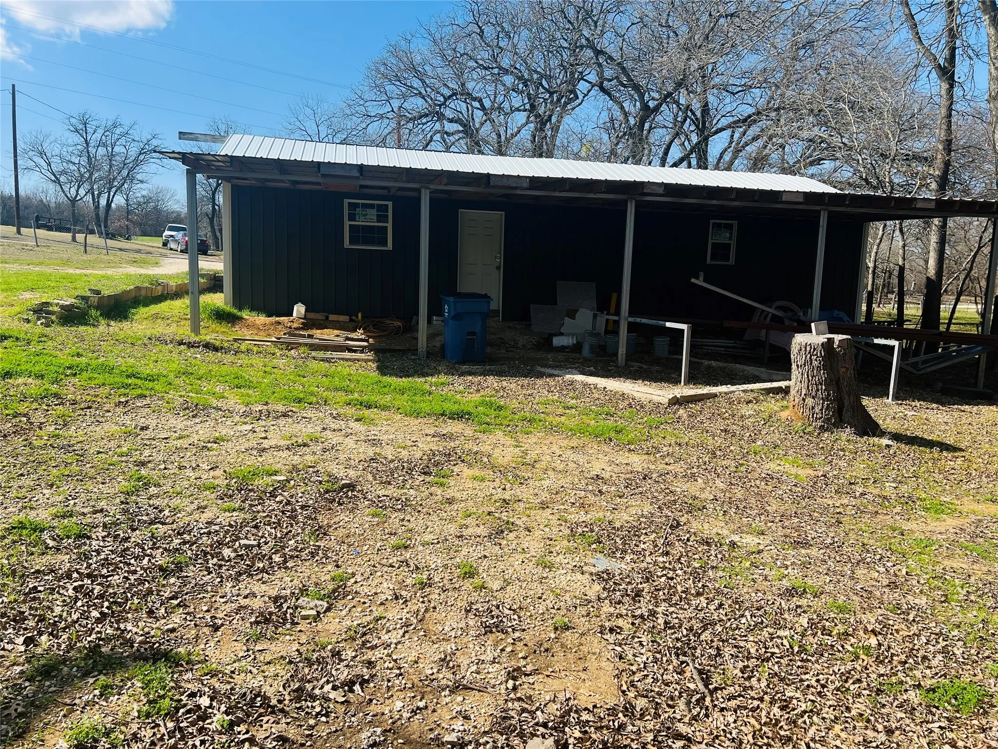 View of outdoor structure