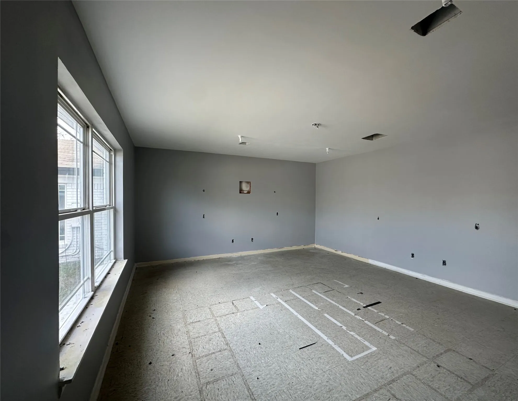 View of spare room