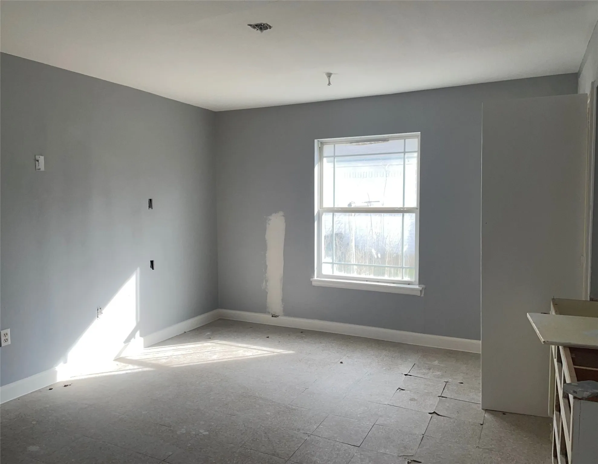 View of spare room