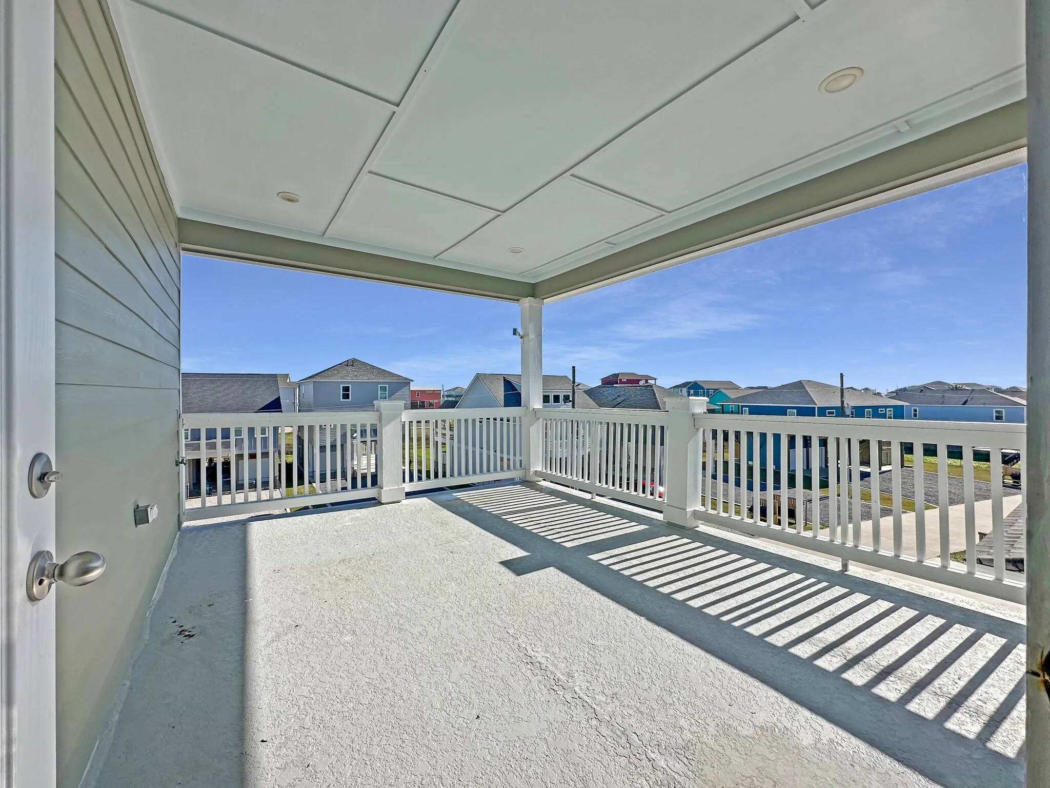 View of patio / terrace featuring a residential view