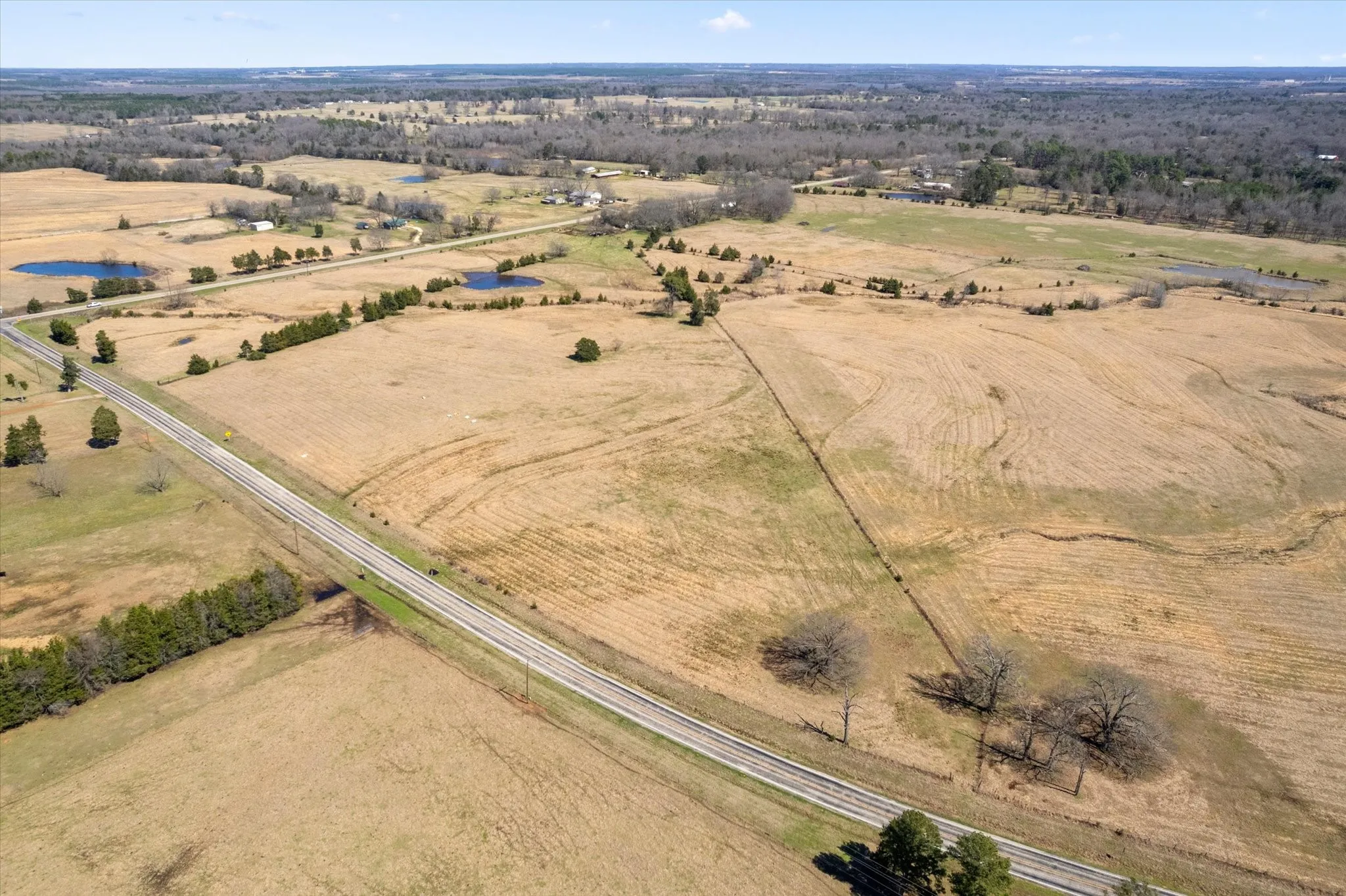 Drone / aerial view featuring a rural view