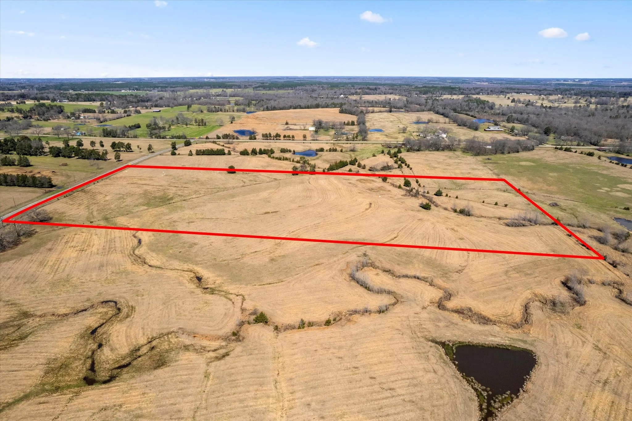 Drone / aerial view featuring a rural view