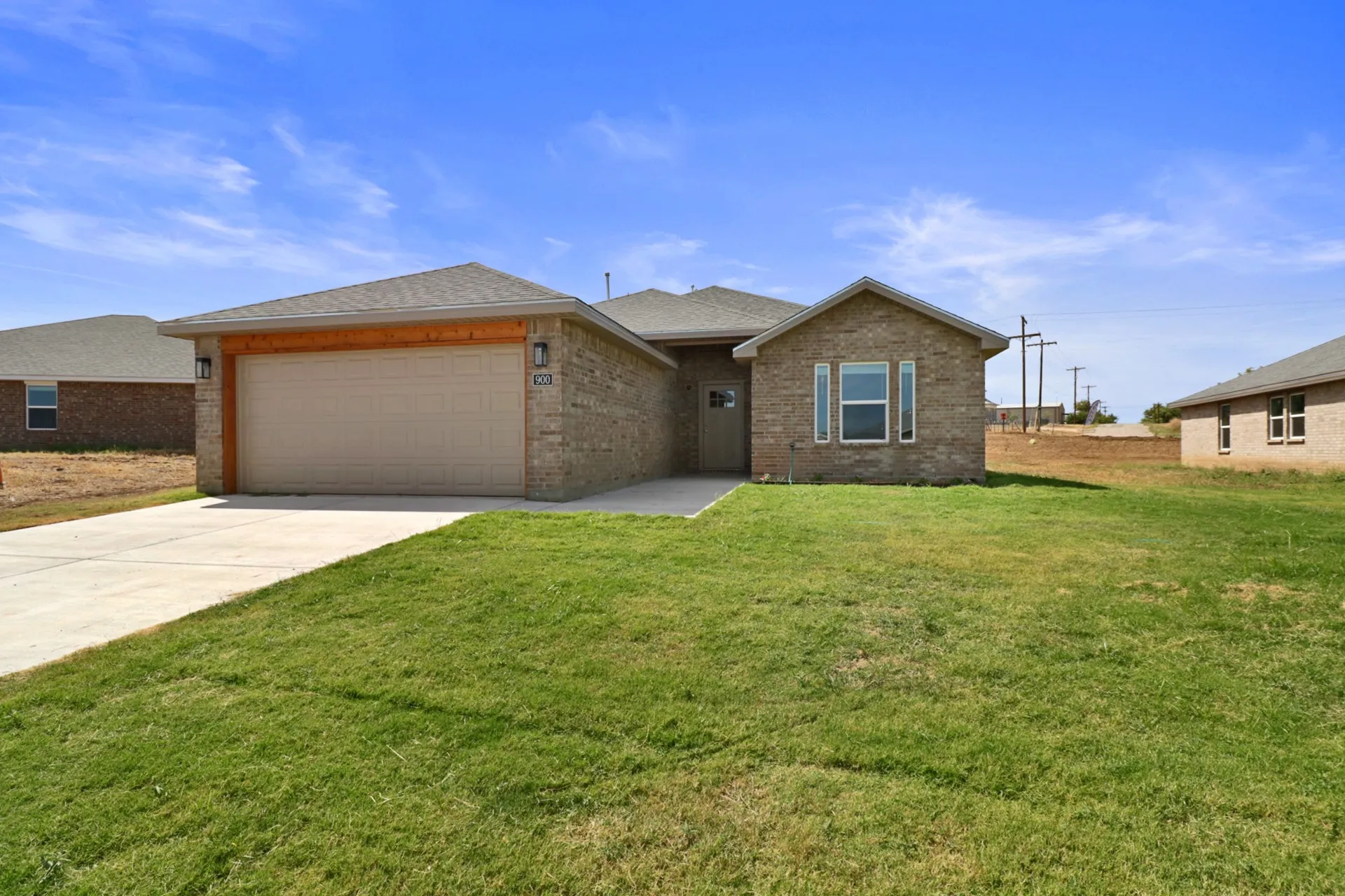 Single Family Residence For Sale in Coleman County , 900 Bella Boulevard, Coleman, Texas 76834, 3 Bedroom, 2 Bathroom, 2 Garage spaces, 1,587 Sqft, built in 2025, New Construction - Complete, mls#20860435, Real Estate Agent in Coleman, Homes For Sale in Coleman county, Homes For Sale in Coleman, Realtor in Coleman Texas, Real Estate Brokerage Independent Realty Texas, Luminita Cordes Realtor