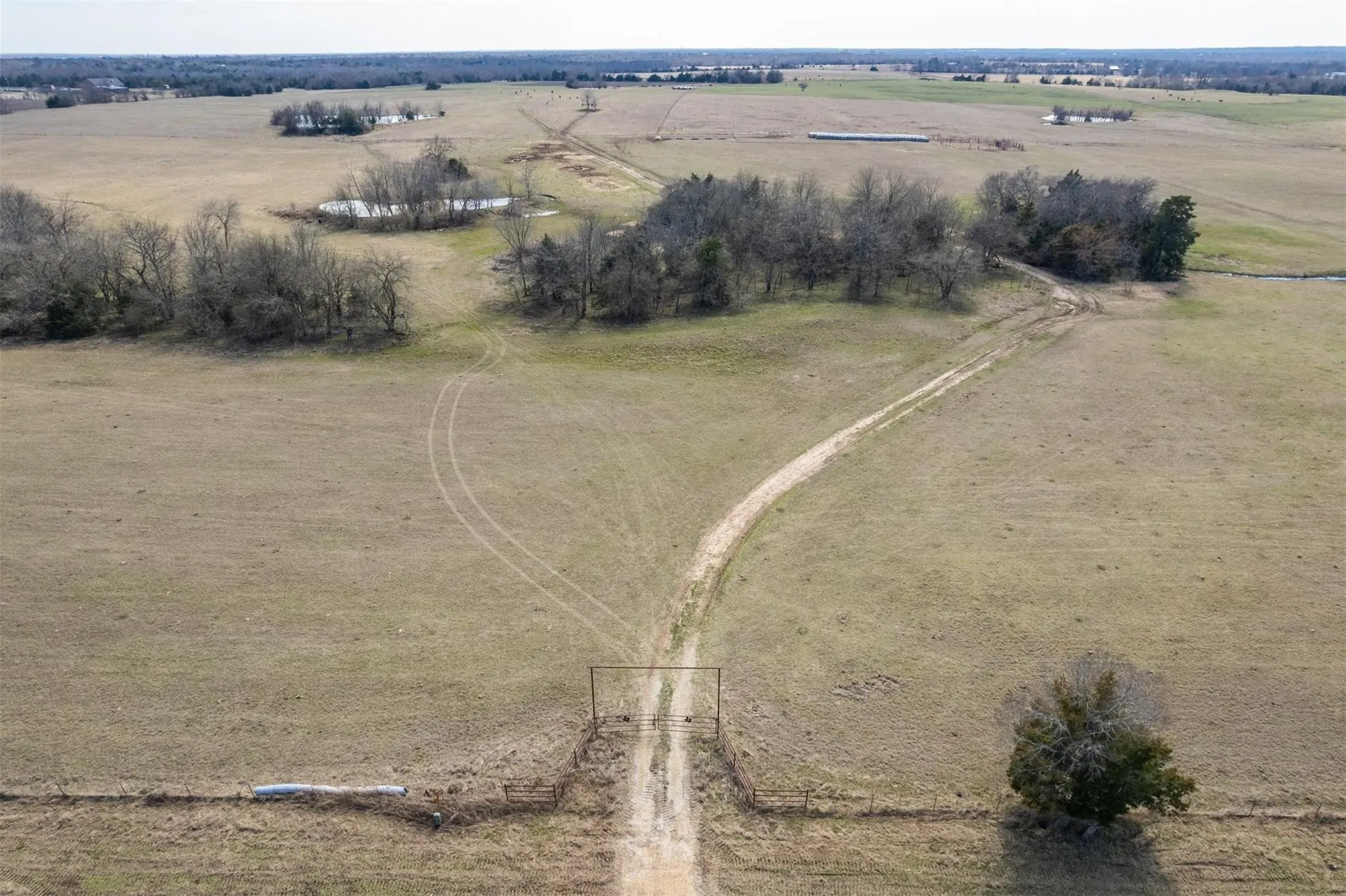 Bird's eye view with a rural view