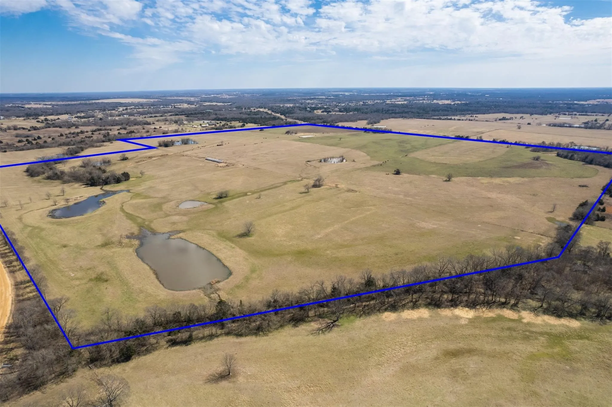 Drone / aerial view with a rural view and a water view