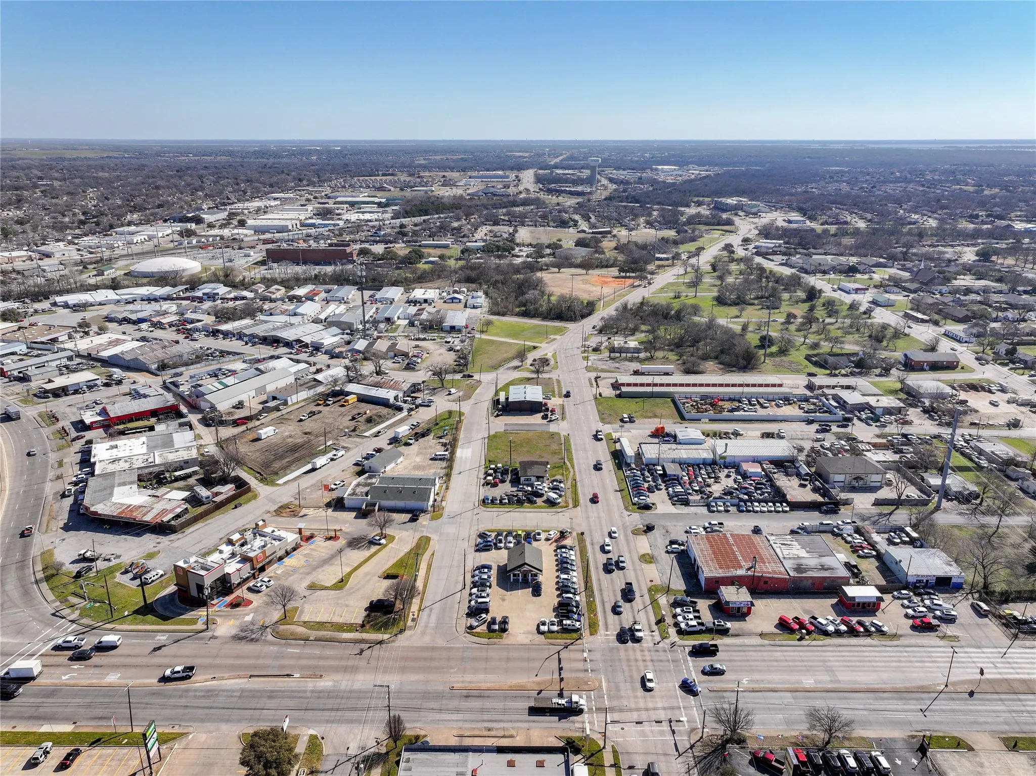 Drone / aerial view