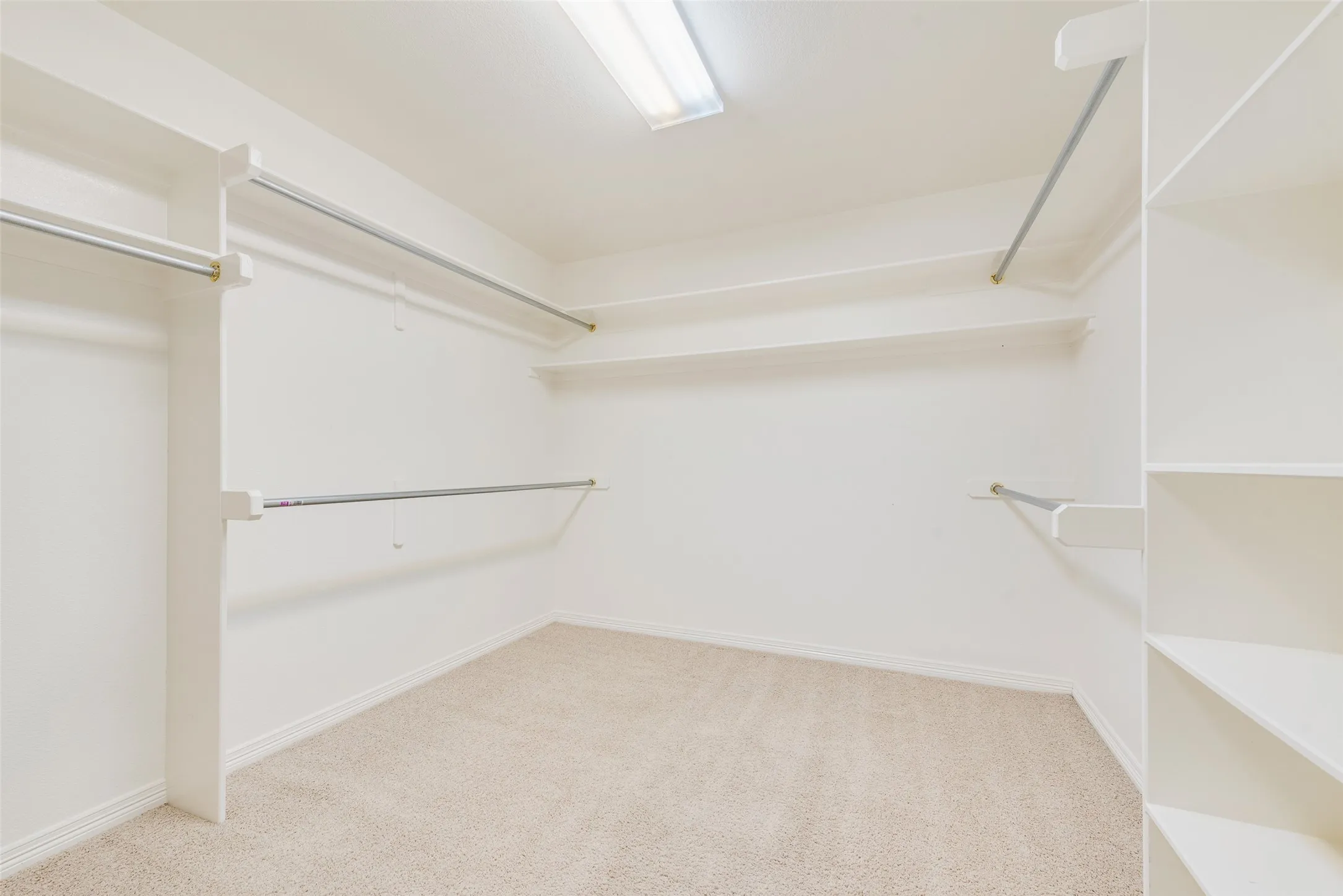 large walk-in closet