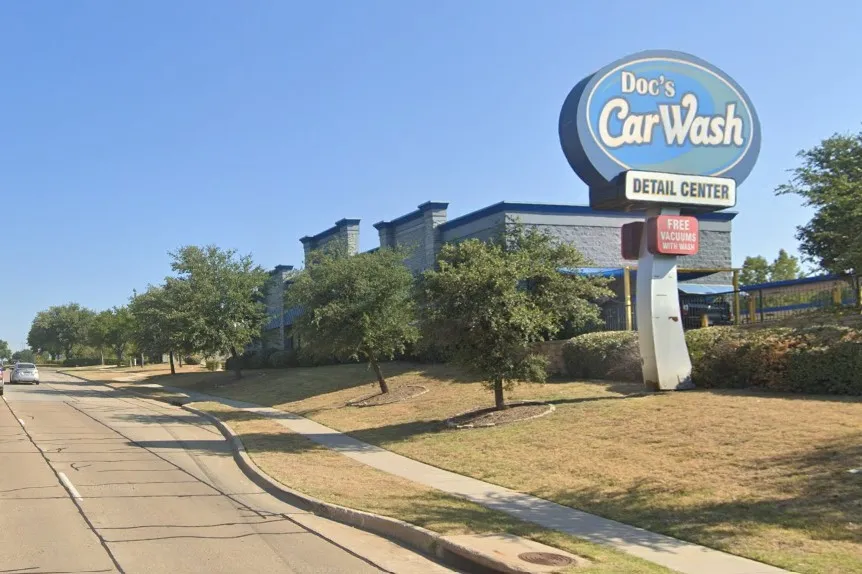 View of street with curbs and sidewalks