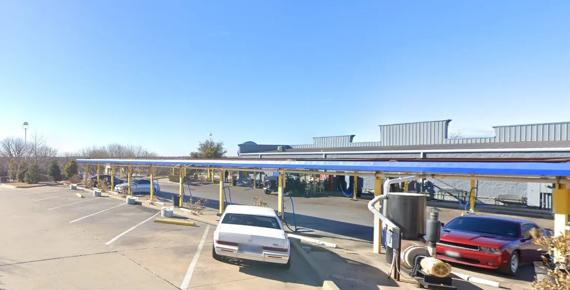 View of parking lot