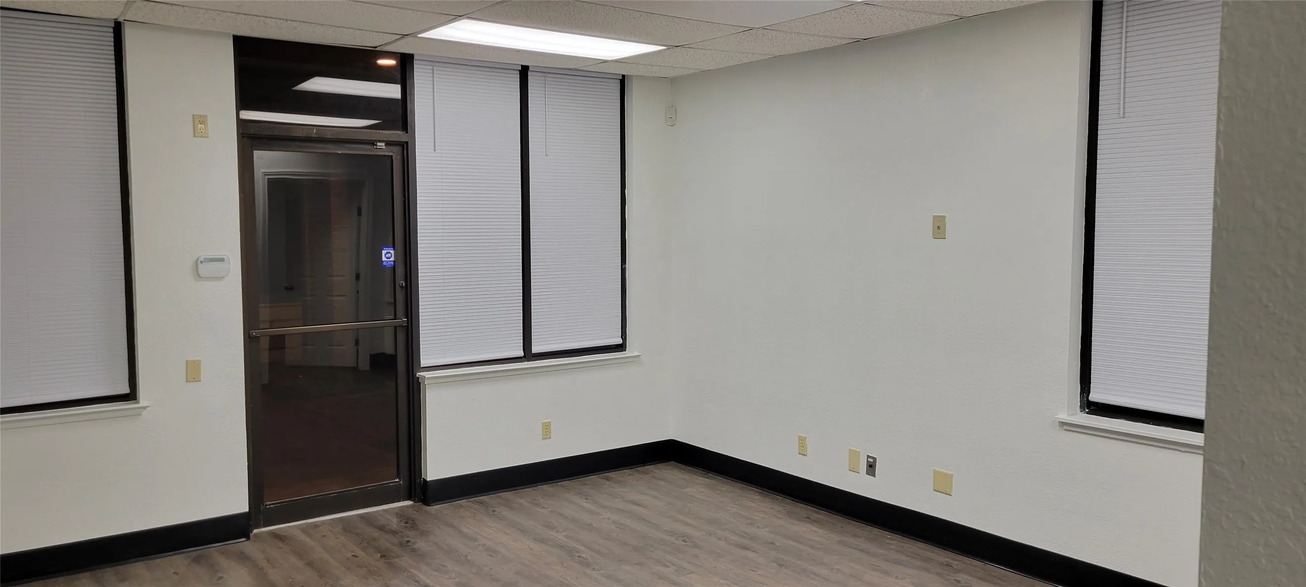 Rear door entry