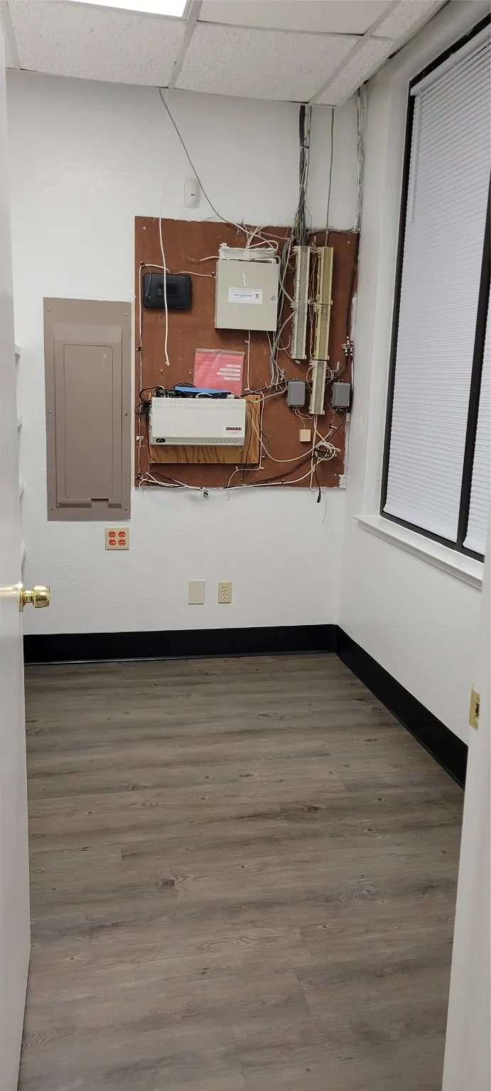 Electrical room suitable for storage