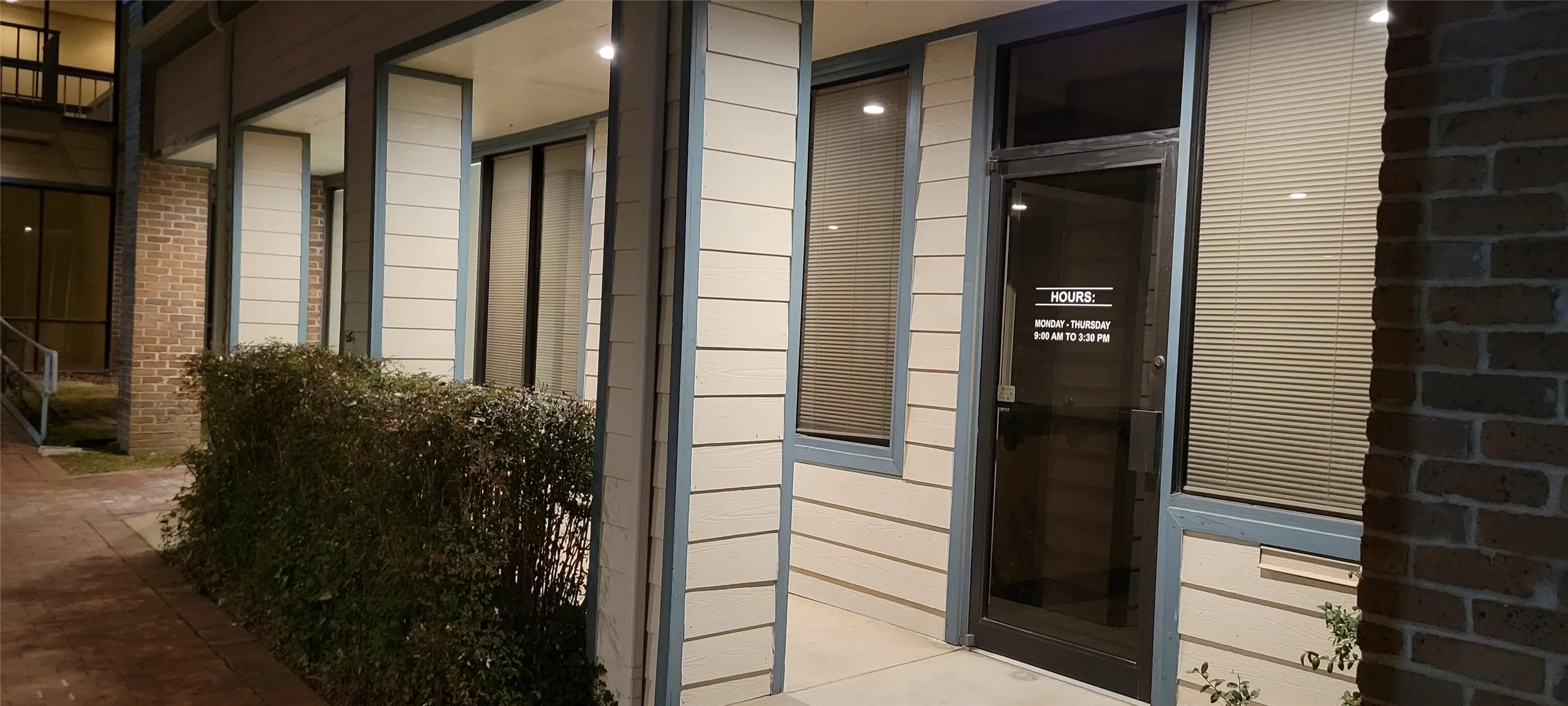 View of entrance to property