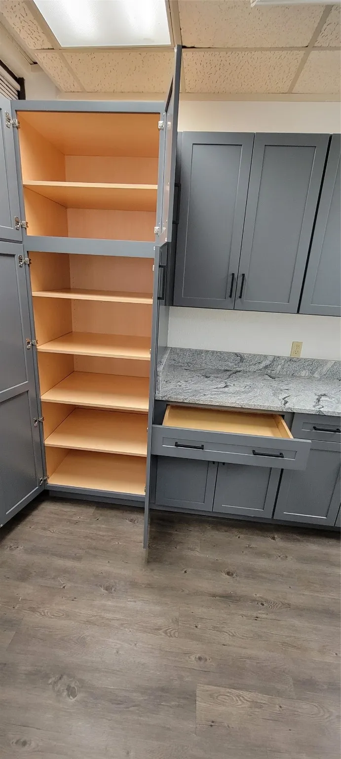 Kitchenette new cabinet detail