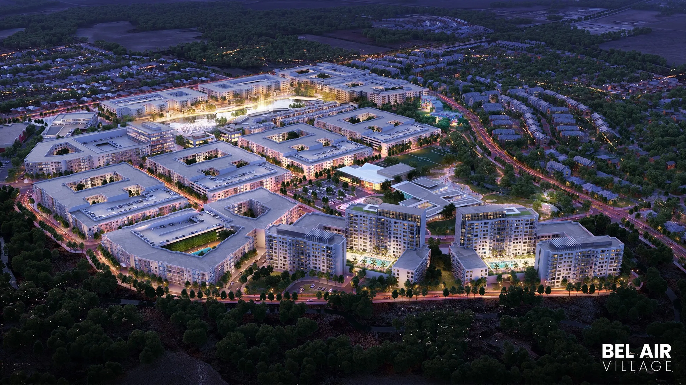 View of urban area
