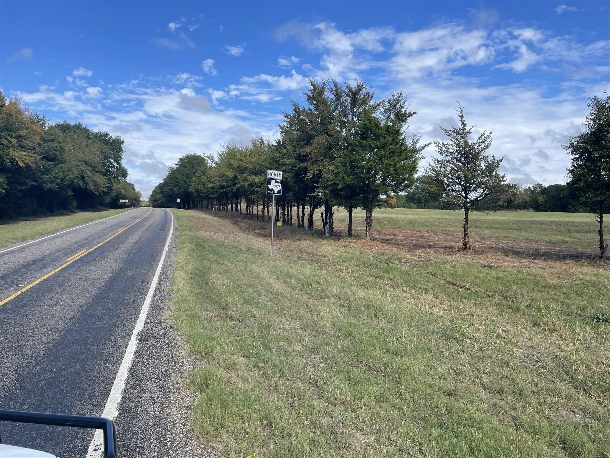 View of road