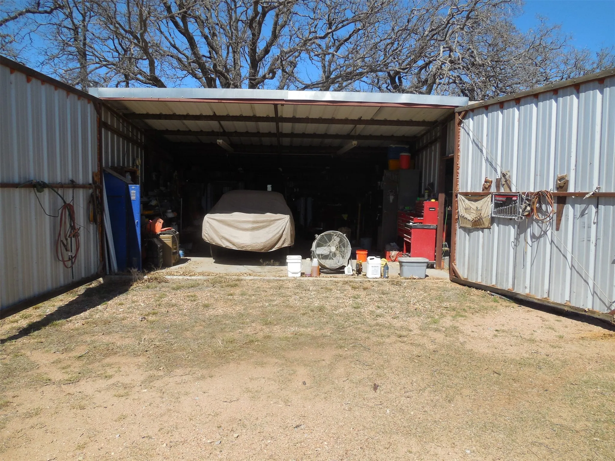 Doors to workshop