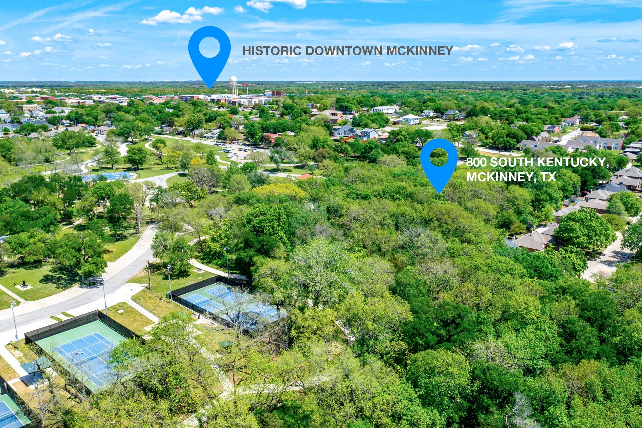 0.5mi to Downtown McKinney Square