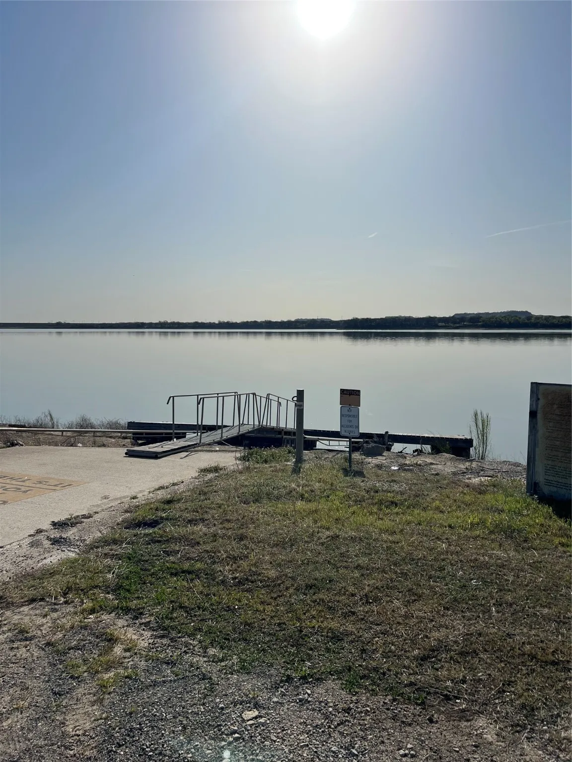 View of dock featuring  water access nearby