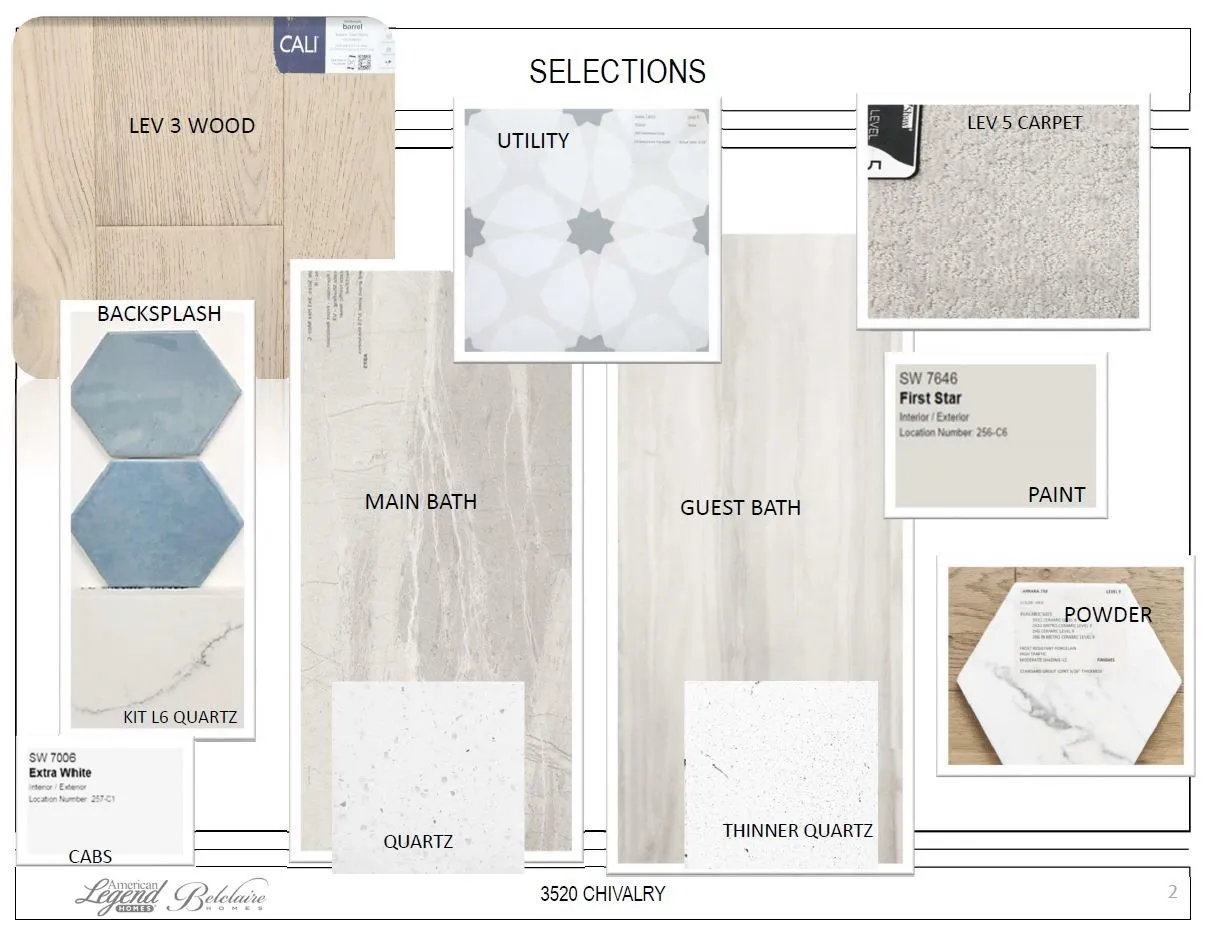Design selections - Representative photo