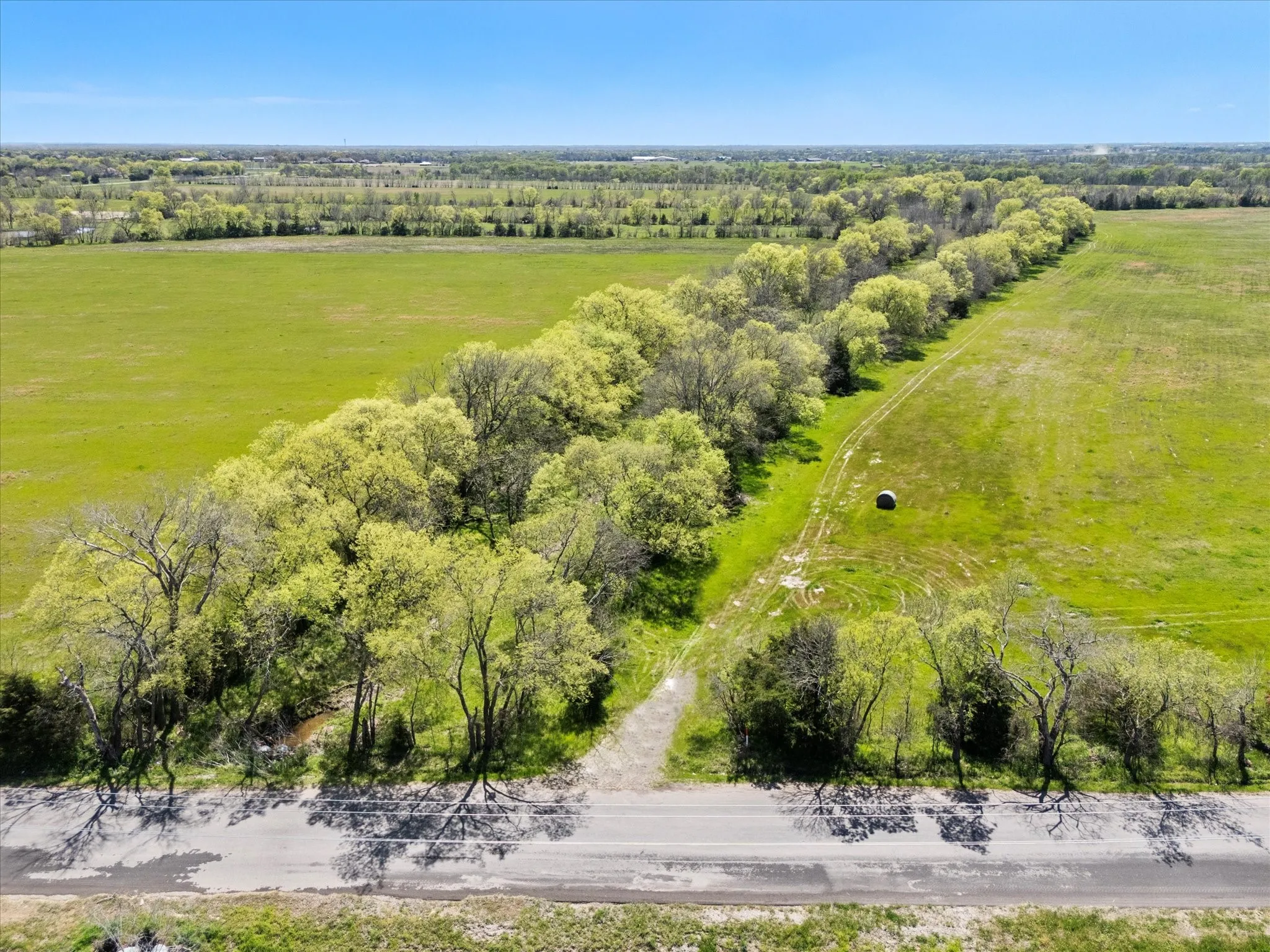 Entry on CR 2526 South of Twin Pines Subdivision