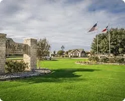 View of community with a lawn