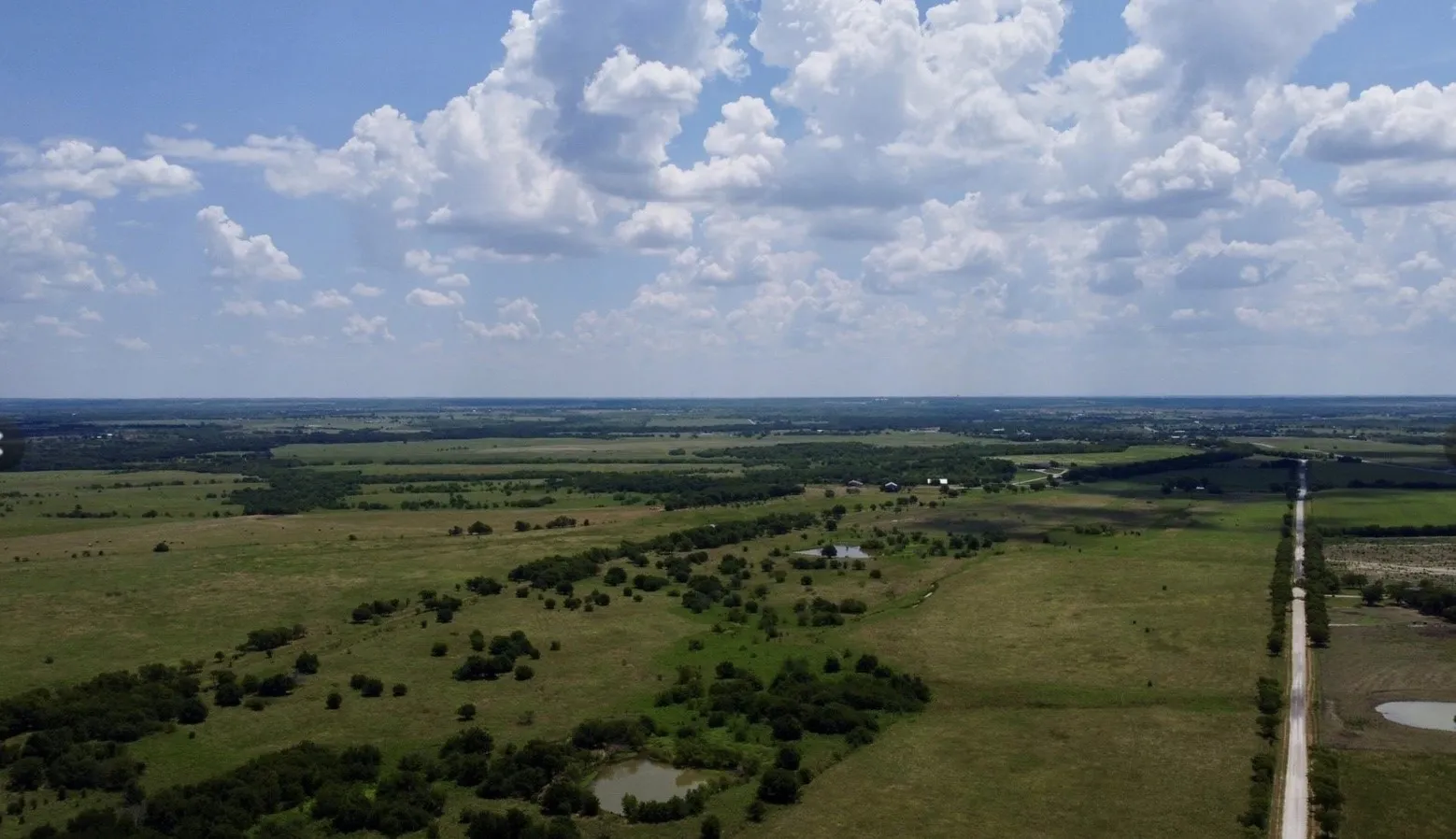 Drone / aerial view with a rural view