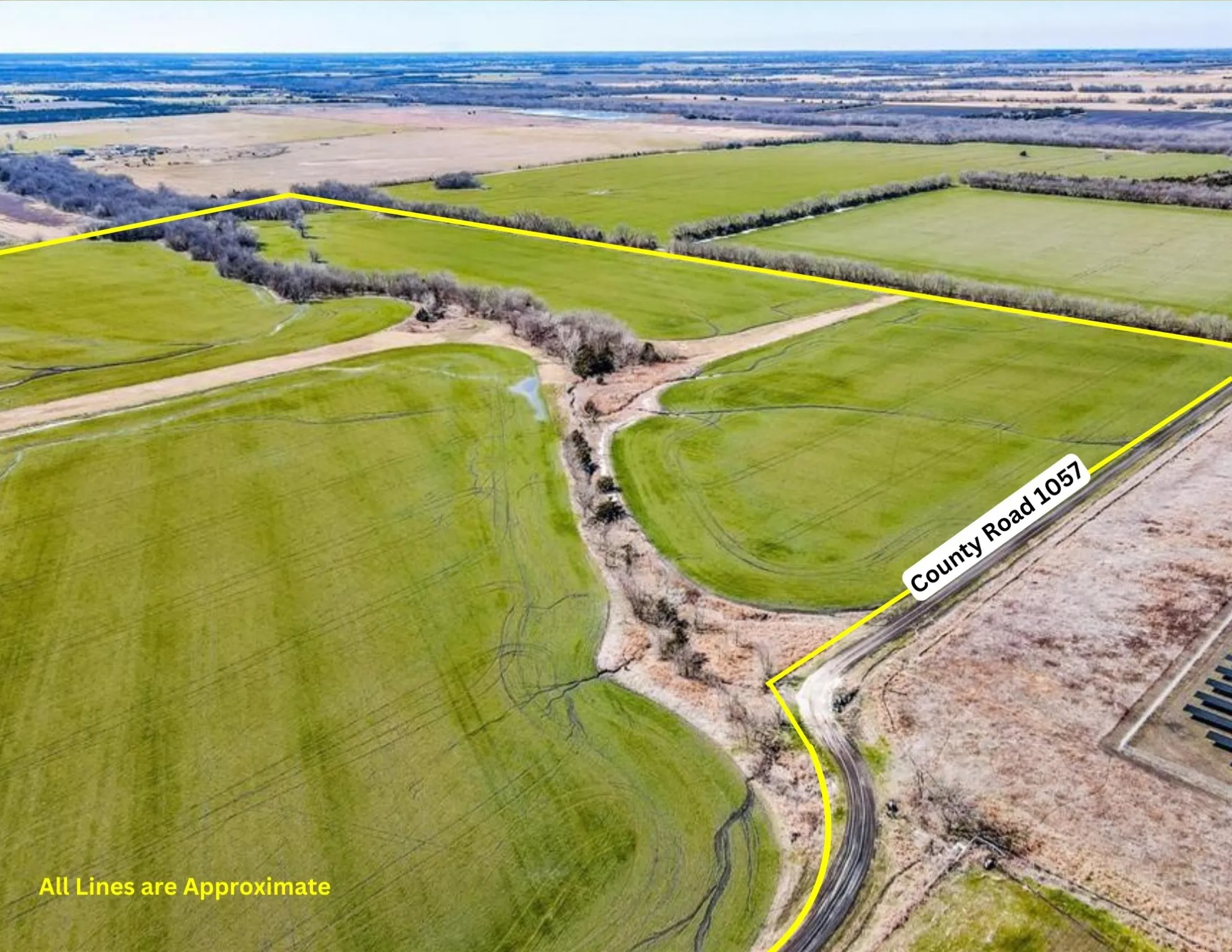 Bird's eye view featuring a rural view