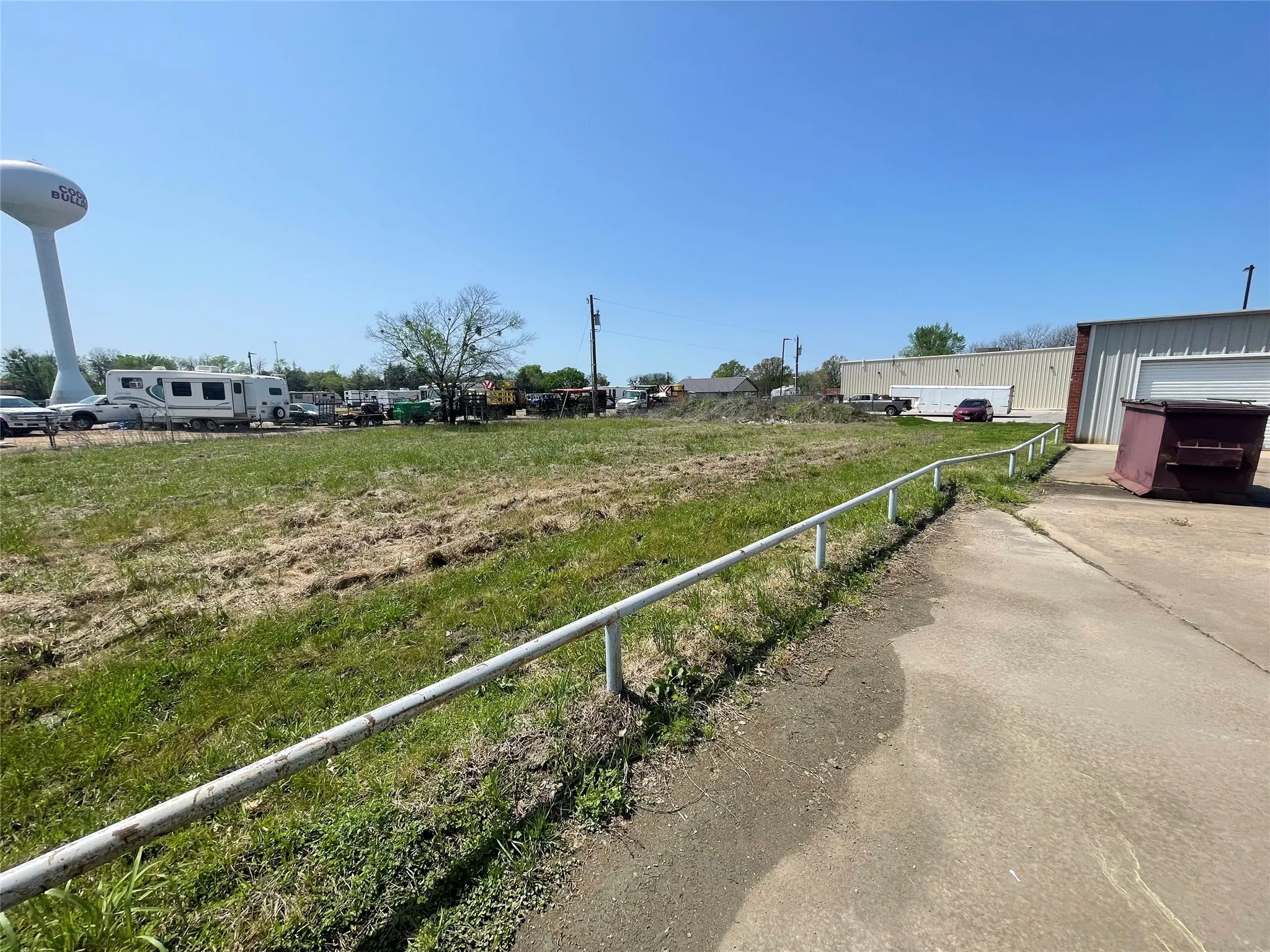 Additional Land could be used to expand storage units