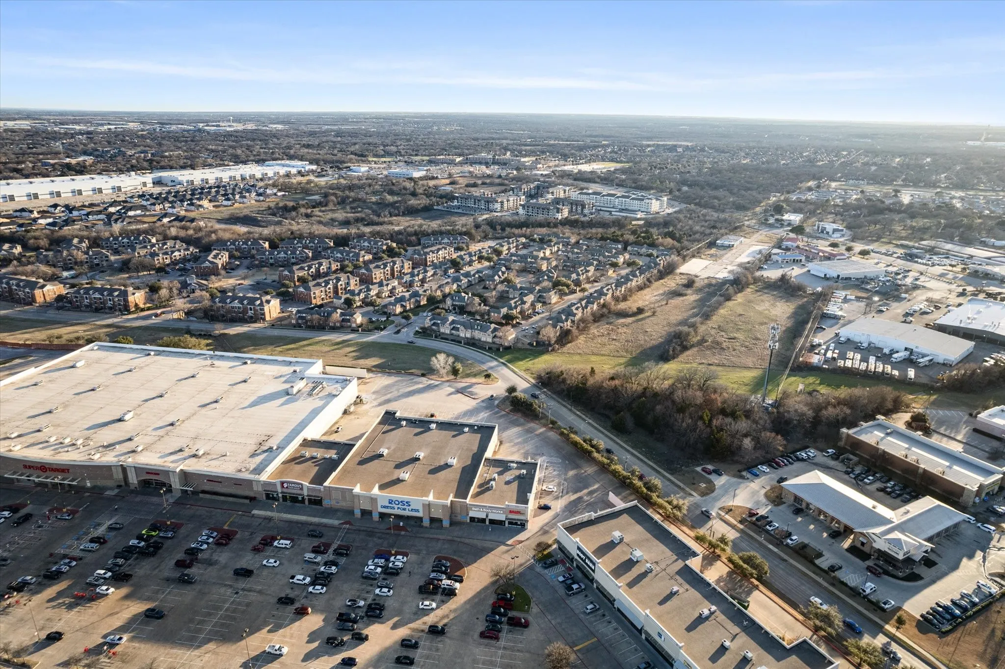 Drone / aerial view