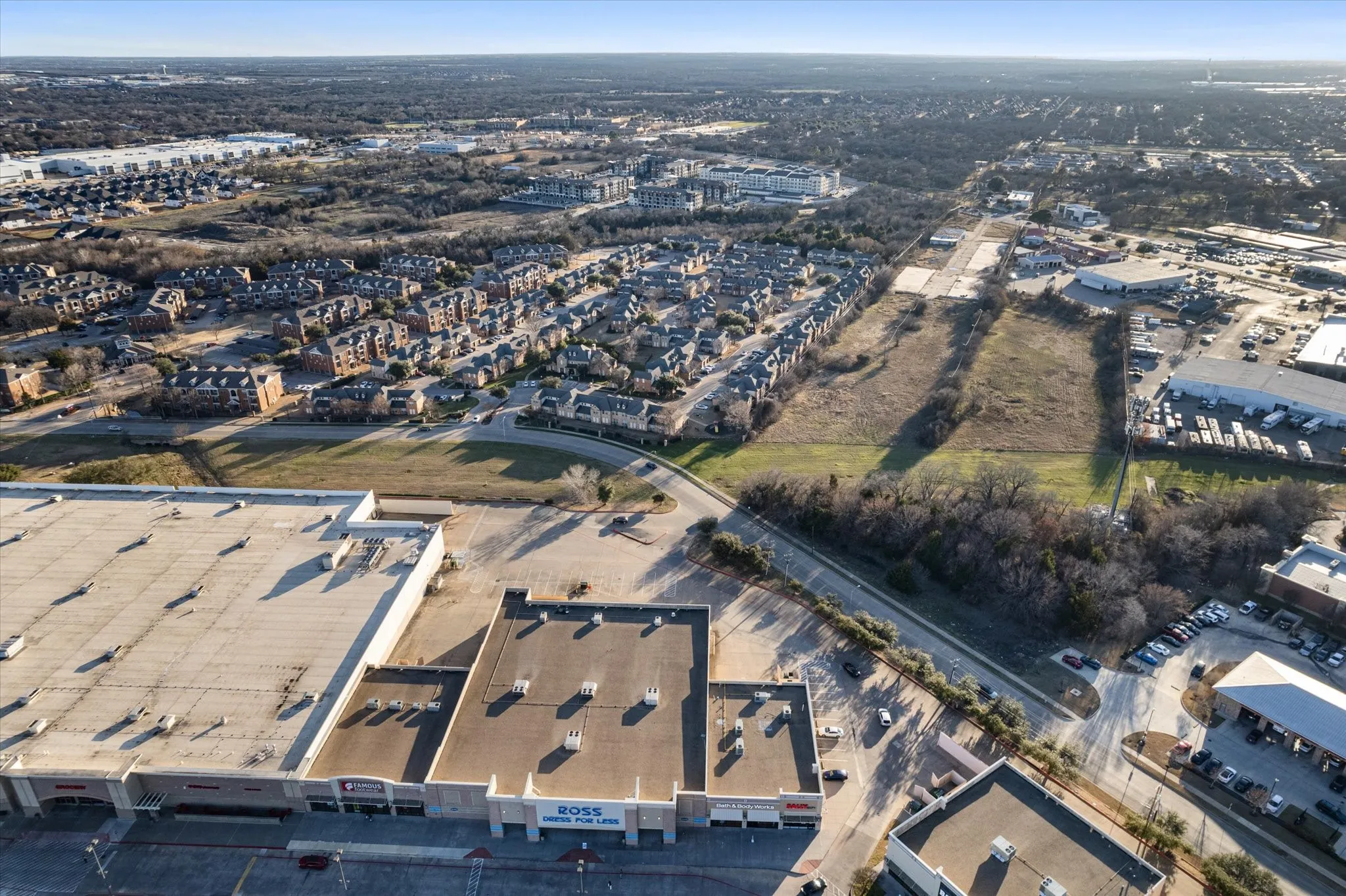 Drone / aerial view