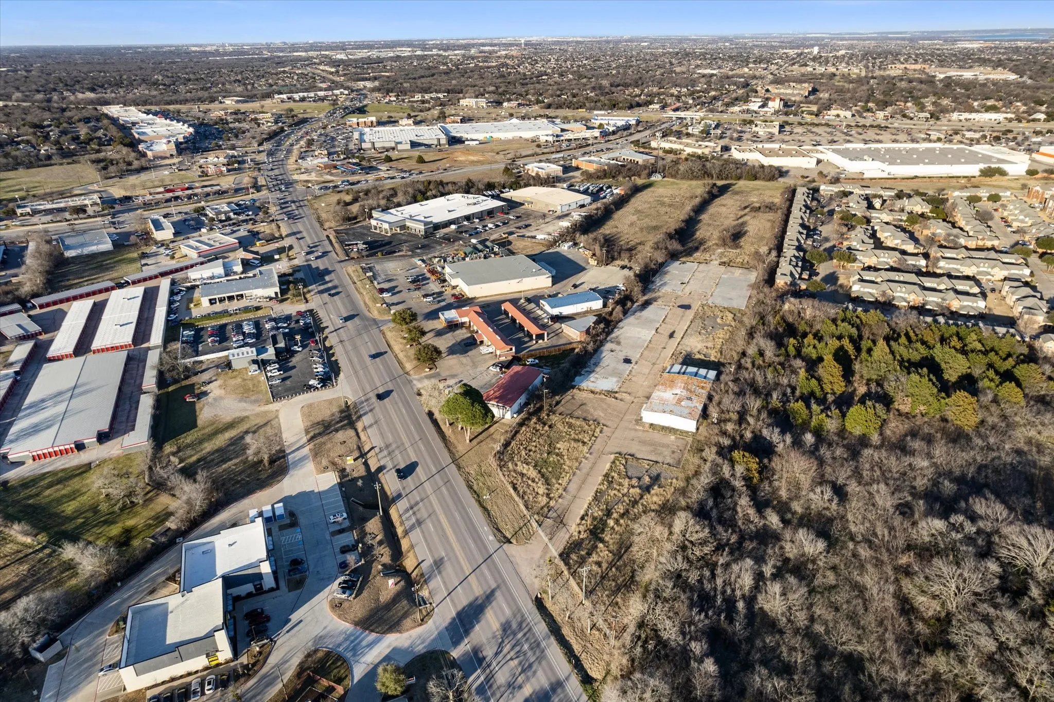 Drone / aerial view