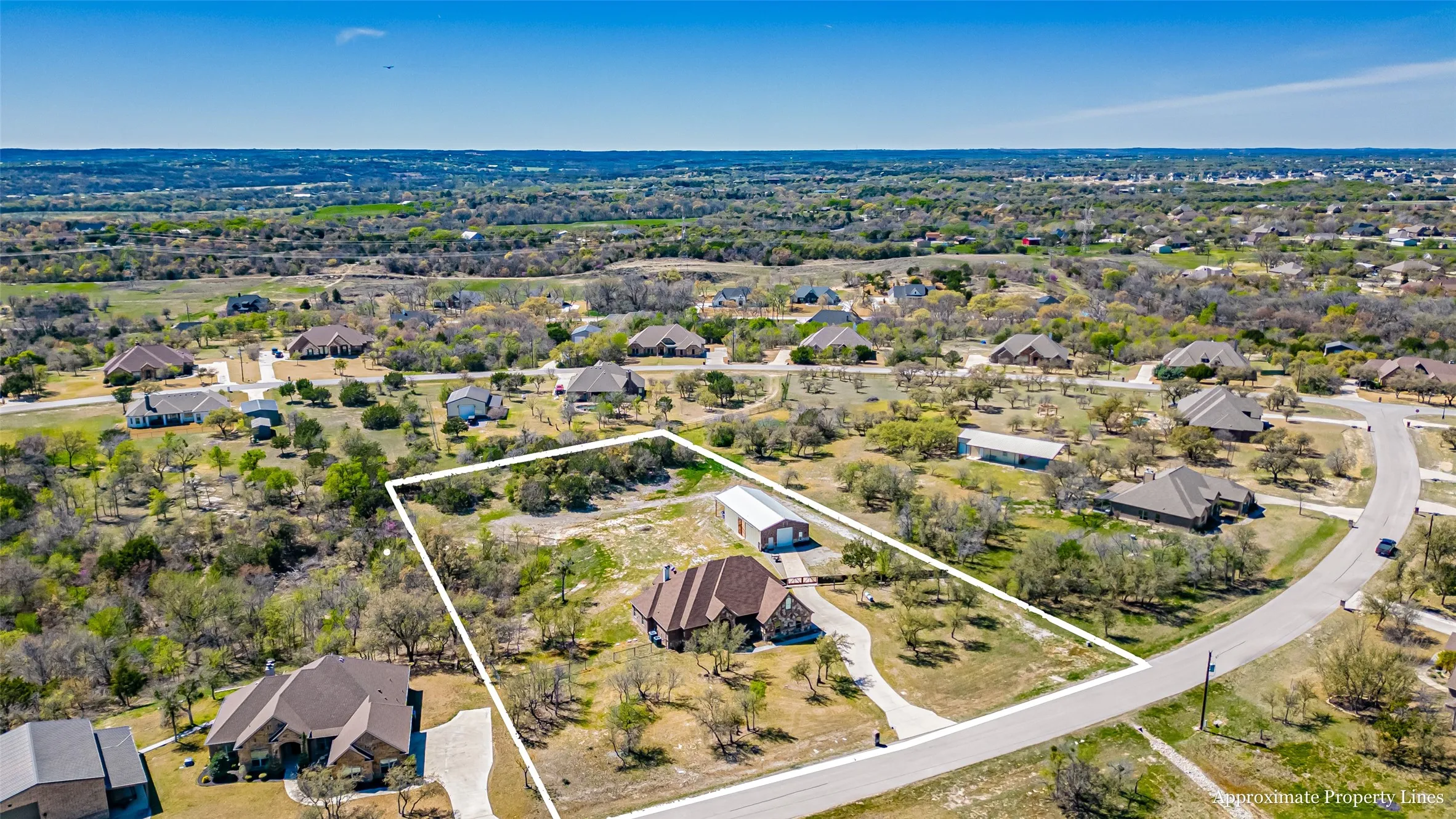 Aerial View of Property
